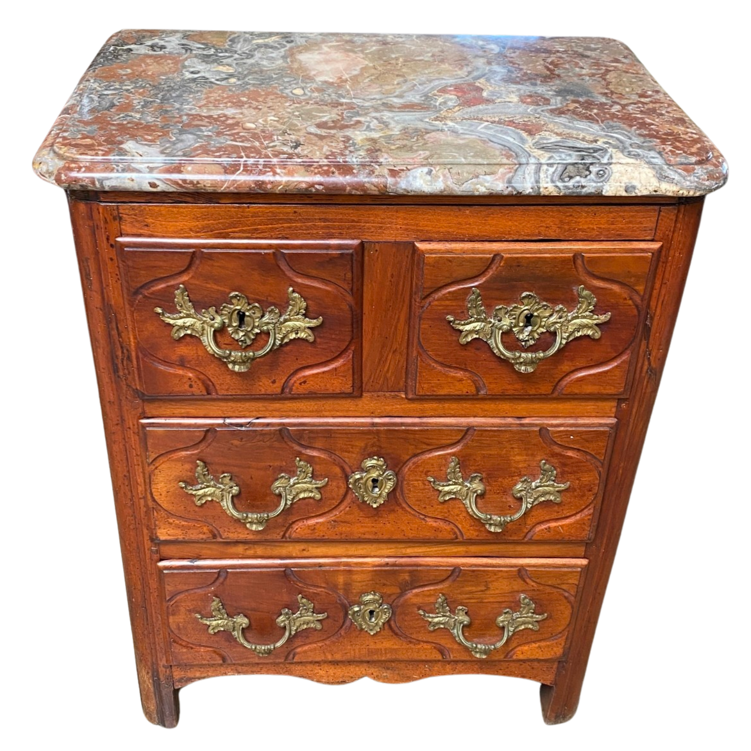 Louis XV Period Walnut Small Commode, France, Mid-18th Century, circa ...