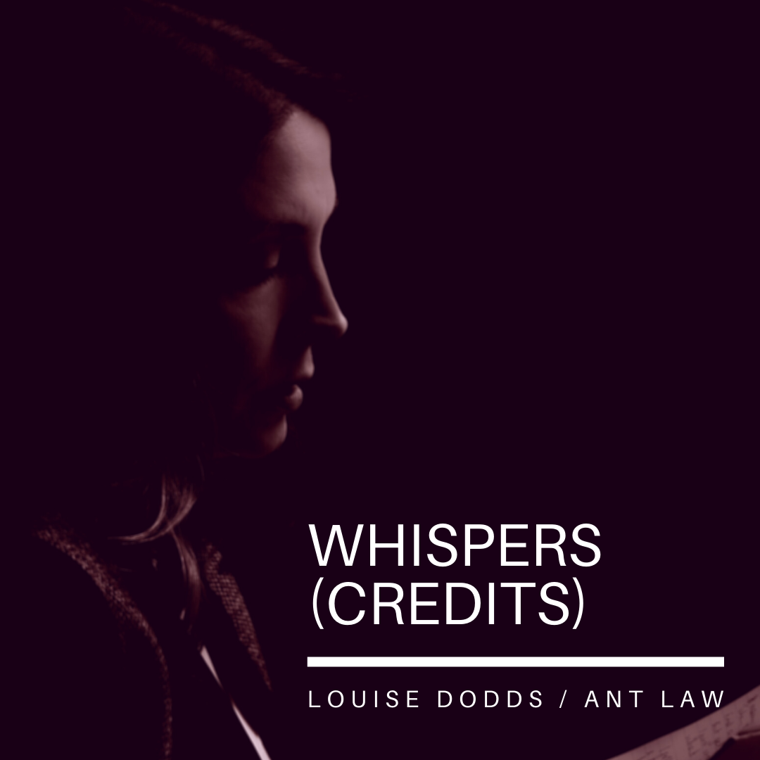 Whispers - Louise Dodds &amp; Ant Law (single)