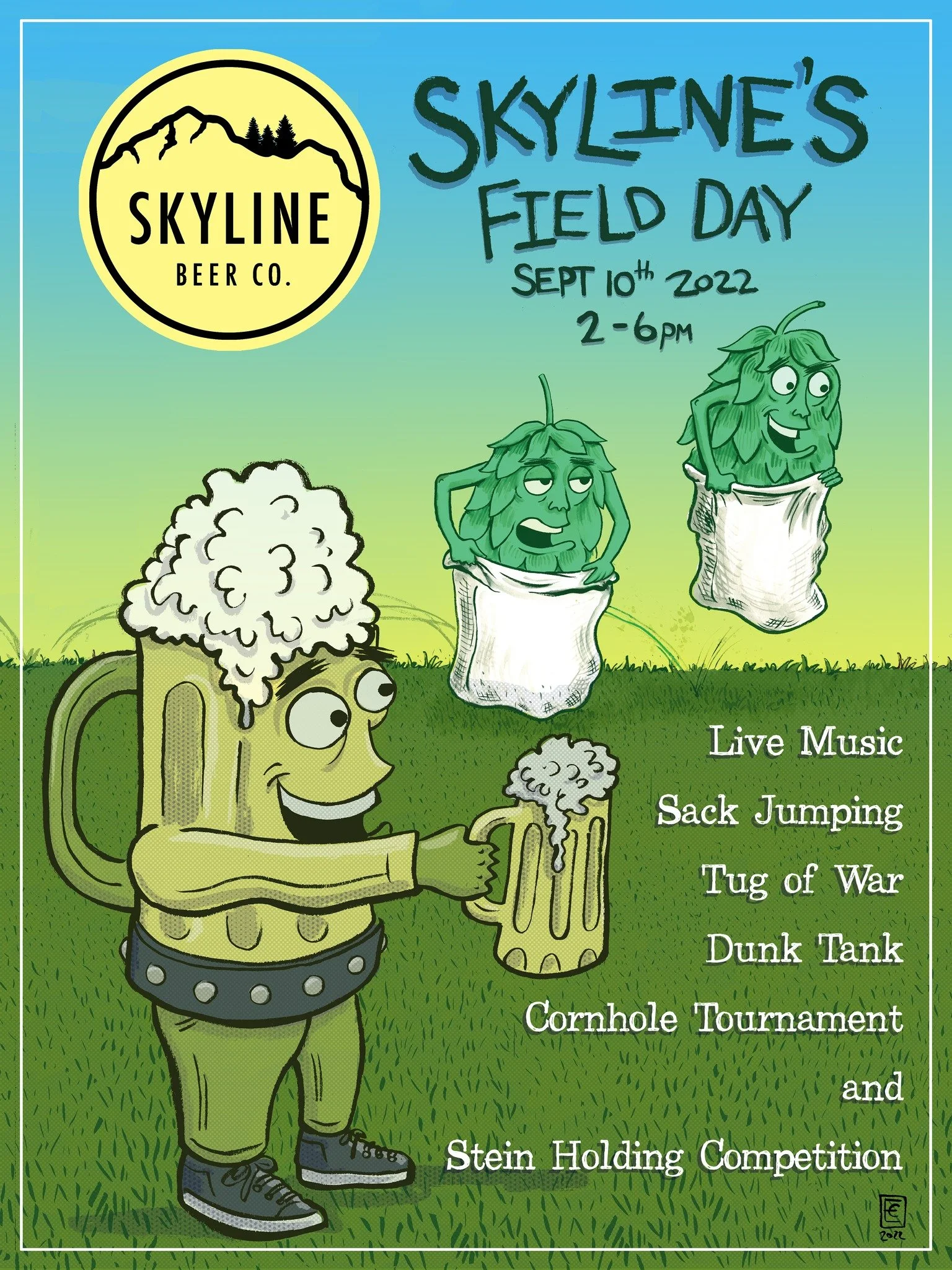 Skyline's Field Day and Steinholding Competition 