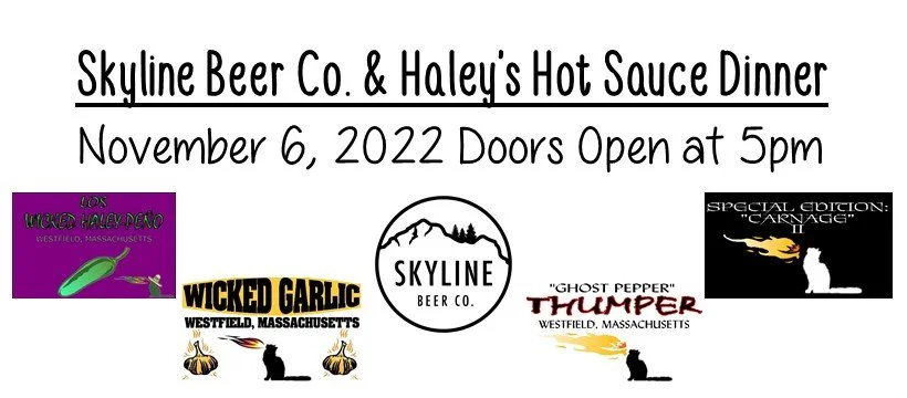 Haley's Hot Sauce Beer Dinner 