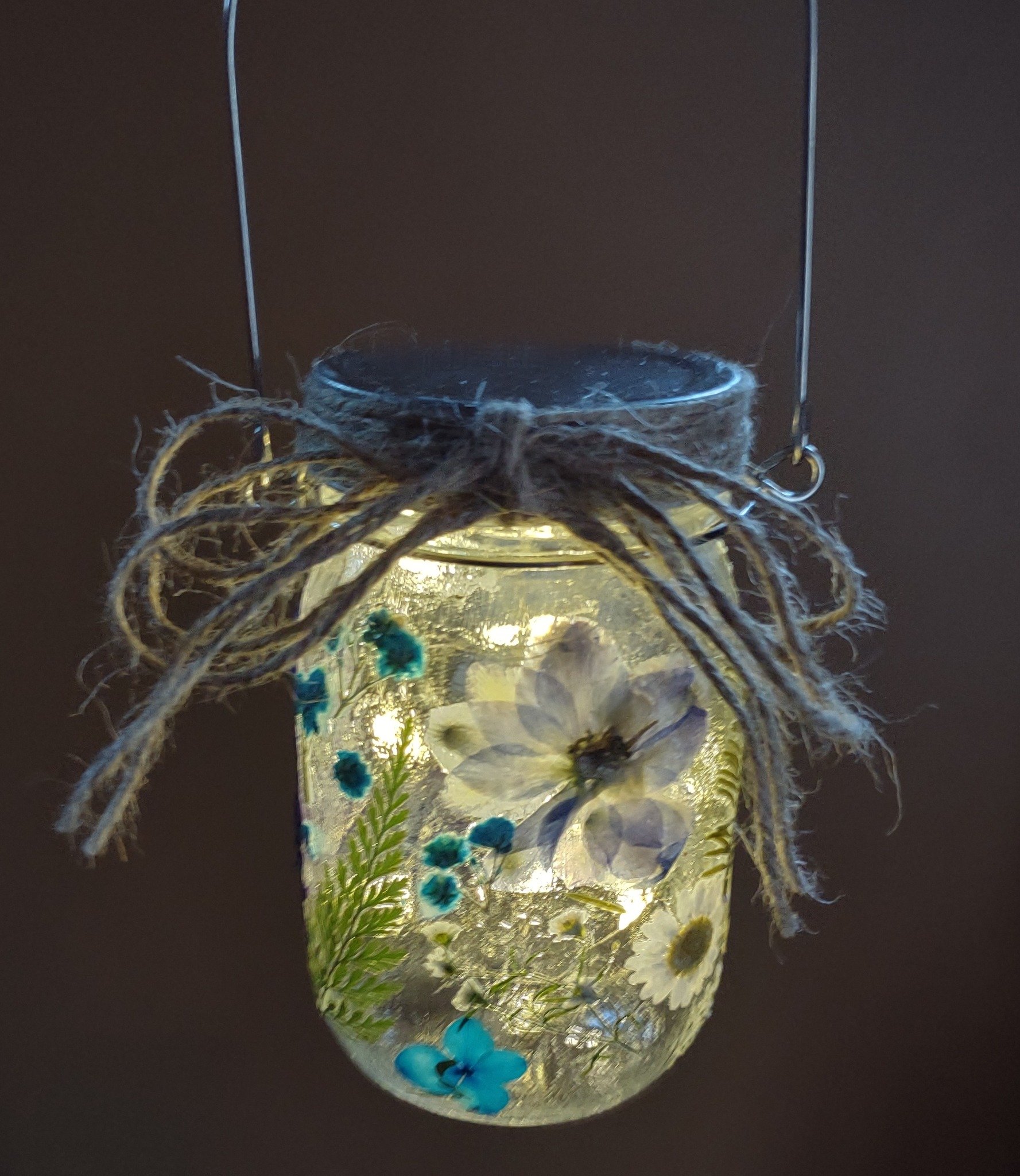 Dried Wildflower Lantern Workshop with Zenful Spaces