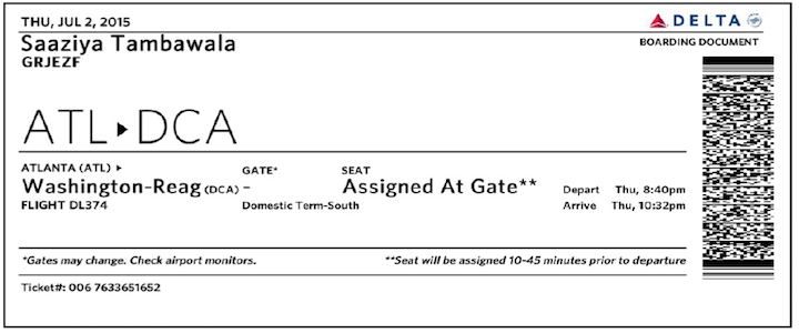 This is how the current ticket currently looks