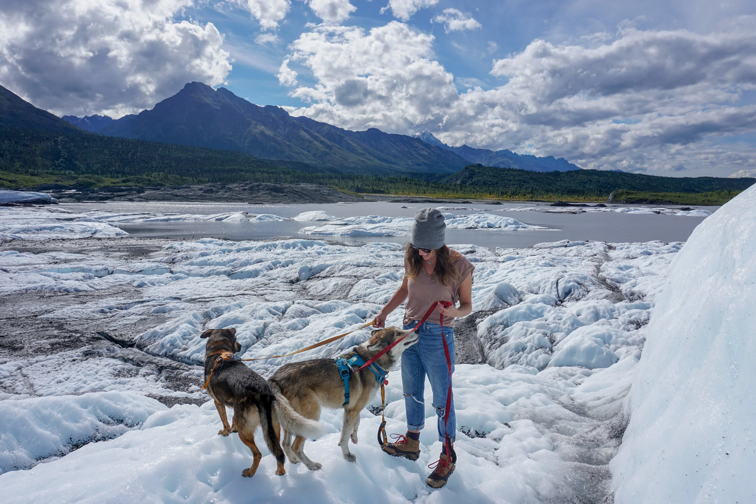 One of Kelsey, Osa, Jasper, and Ry’s many stops along the Alaska Highway.