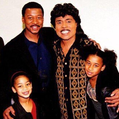 This is a crazy morning for me, just heard about the passing of Little Richard we just lost another giant. I directed the film about his life story starring Leon. I just remember one day he came to the set we were shooting the scene where he was rais