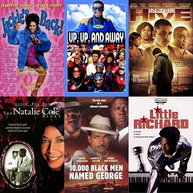 QUARANTINE QUIZ #2
Of these six films that I directed,you can only pick two! Which two? #Jackie&rsquo;sBack #InTheHive #TheNatalieColeStory #LittleRichard #UpUpAndAway #10,000BlackMenNamedGeorge