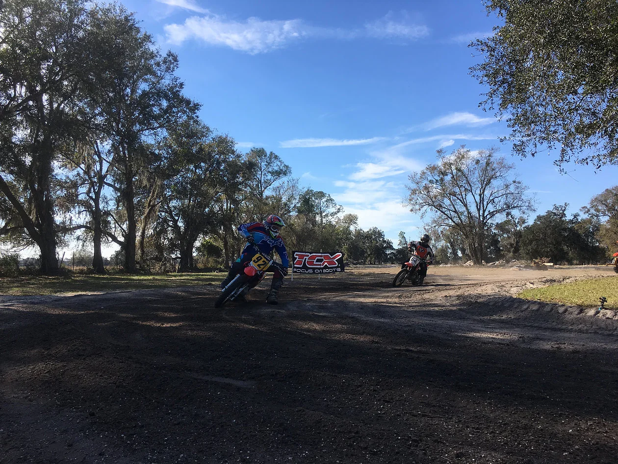 (Riders 2 and 3, brought their own gear, owns bikes, and different goals. Both over 50 years old, one a road racer and the other a long time flat tracker, both riders I worked with in the past multiple times, returning again to reach new levels and focus on better habits on and off the bike)