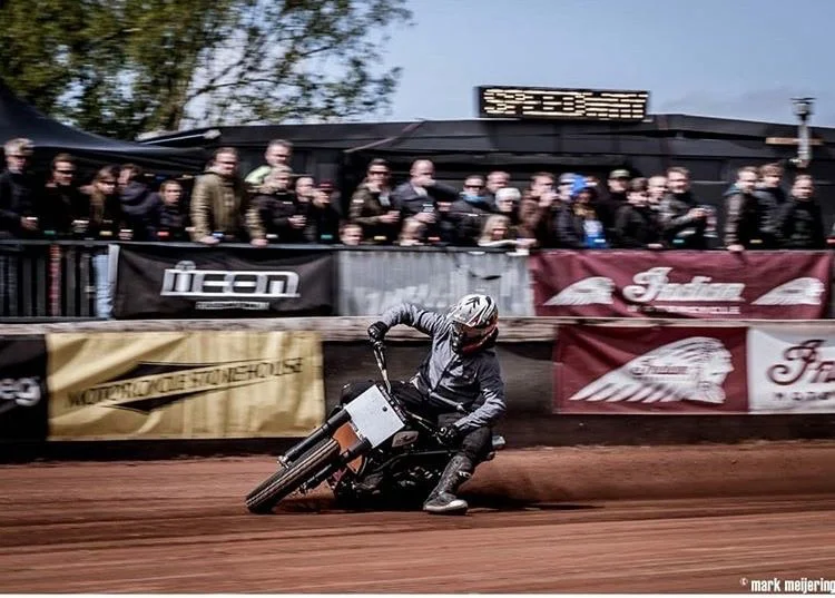  Johnny Lewis to Run the Briggs Auto Group / SENA #RIDECONNECTED FTR 750  at Springfield and Lexington Mile with legendary tuner Johnny Goad  