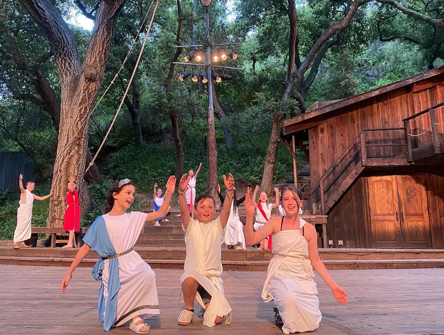 Group Sixers magnificently culminated this evening at @theatricum_botanicum - sharing their knowledge of the origins of democracy and demonstrating their beautiful connections to each other and art. #westlandschool