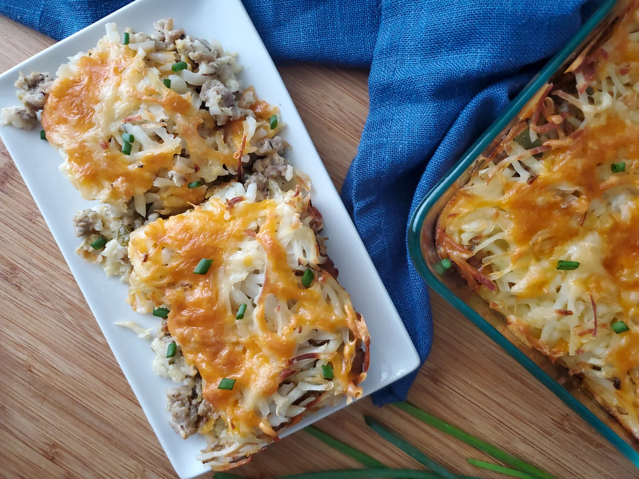 Easy Hashbrown Sausage Casserole — Arriving With Arugula