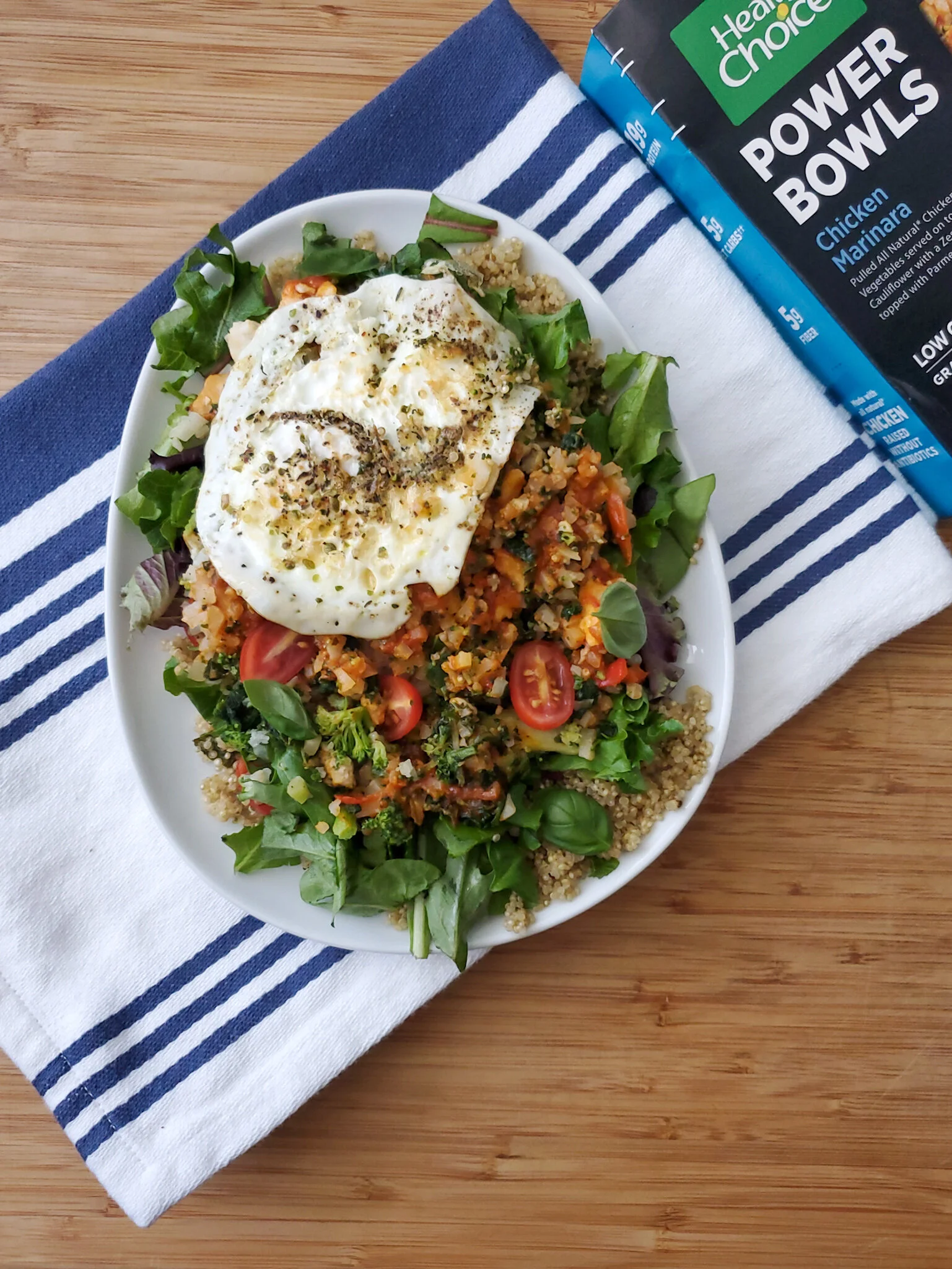 Amped Up Meal Healthy Choice Chicken Marinara Power Bowl — Arriving