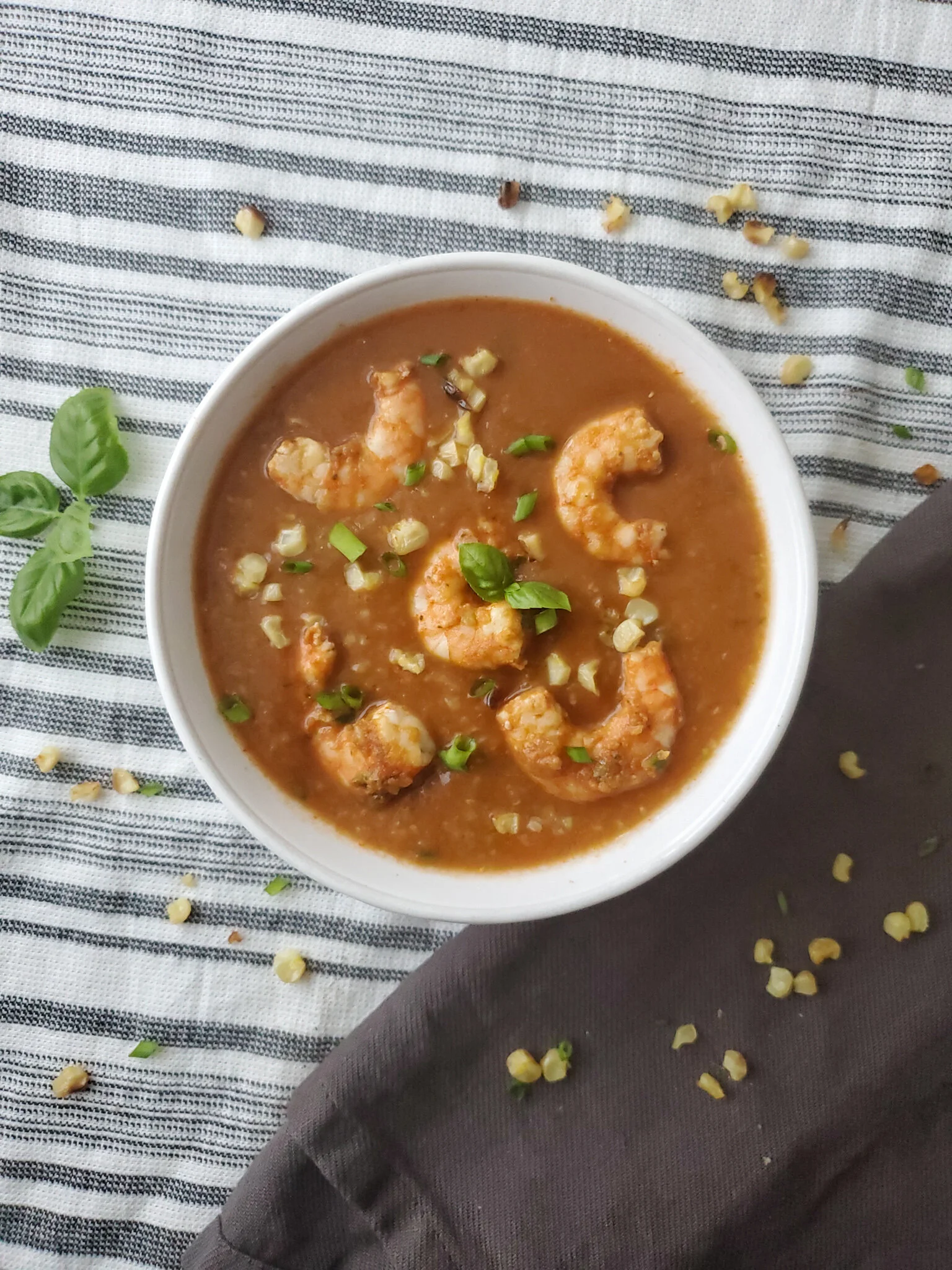 Amped Up Meal Wolfgang Puck Tomato Bisque — Arriving With Arugula