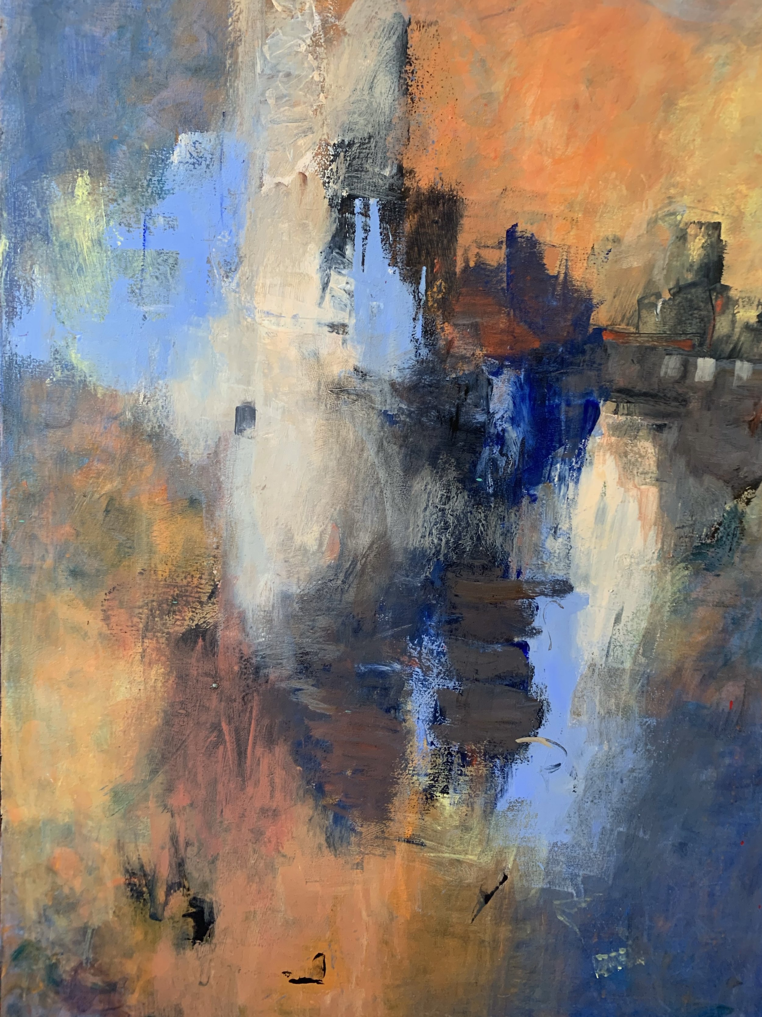 Far Away Places, 40" x 30", by Barbara Wehby