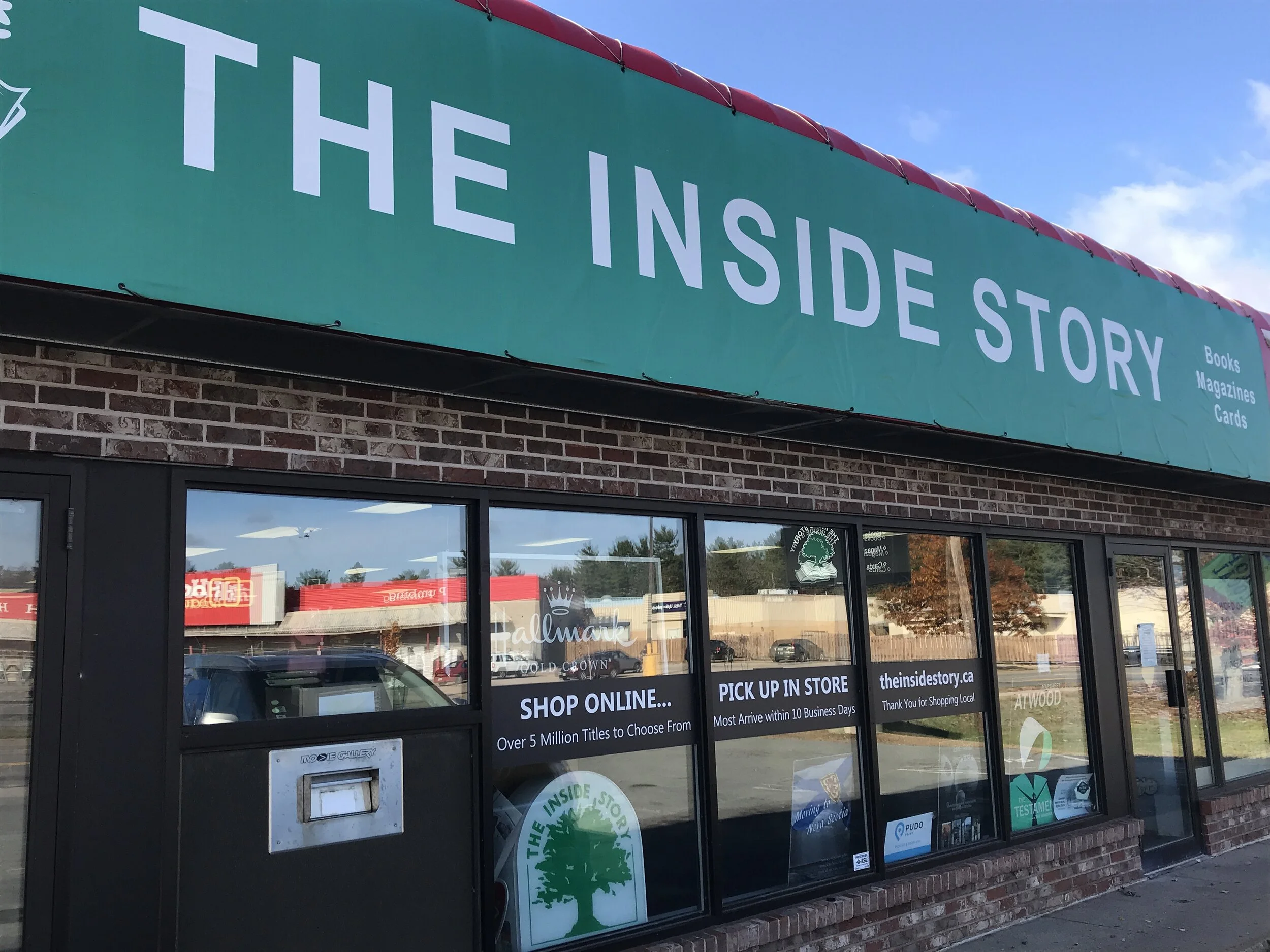 The Inside Story Greenwood Nova Scotia Nevermore Press Trap Door Books