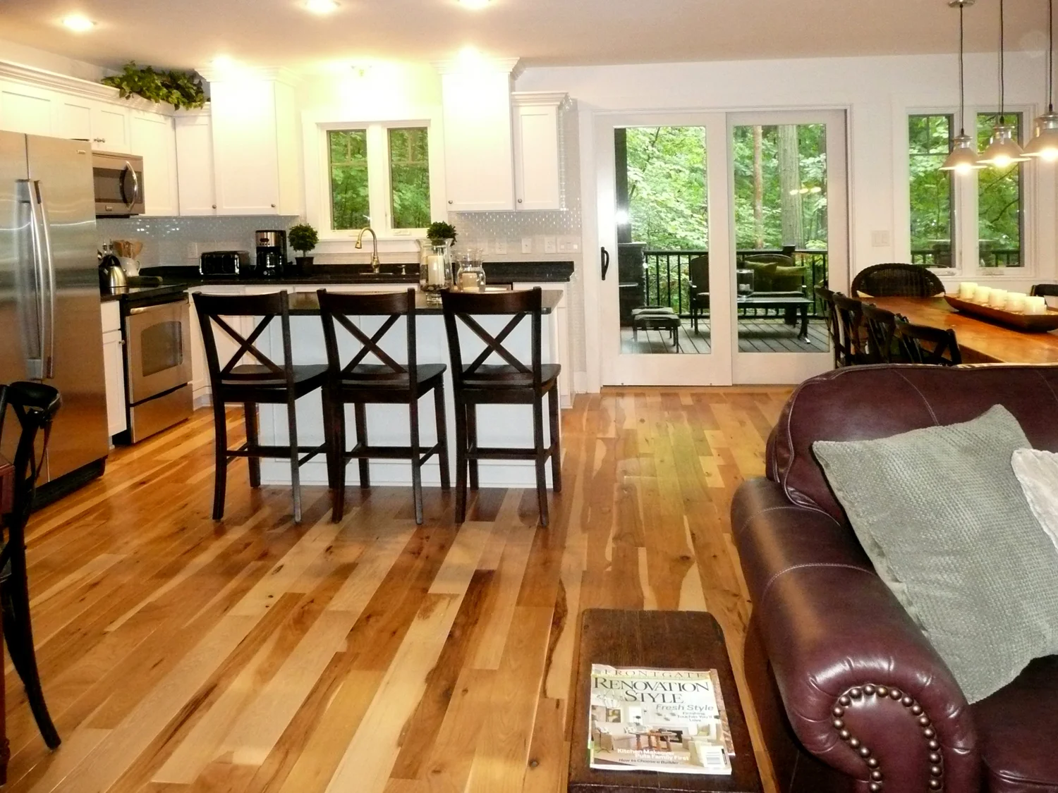 lake home, kitchen design, KEUKA LAKE, NY