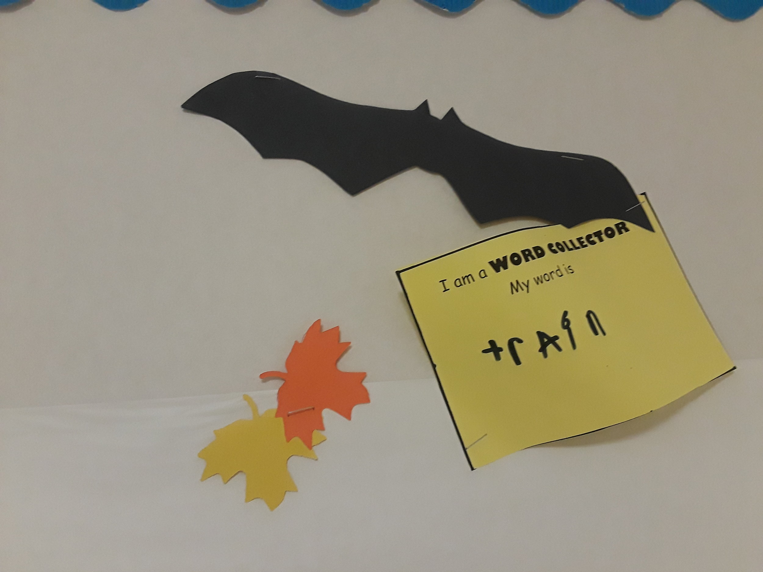 Creating a Word Collector Bulletin Board With Fadeless Paper - School and  the City