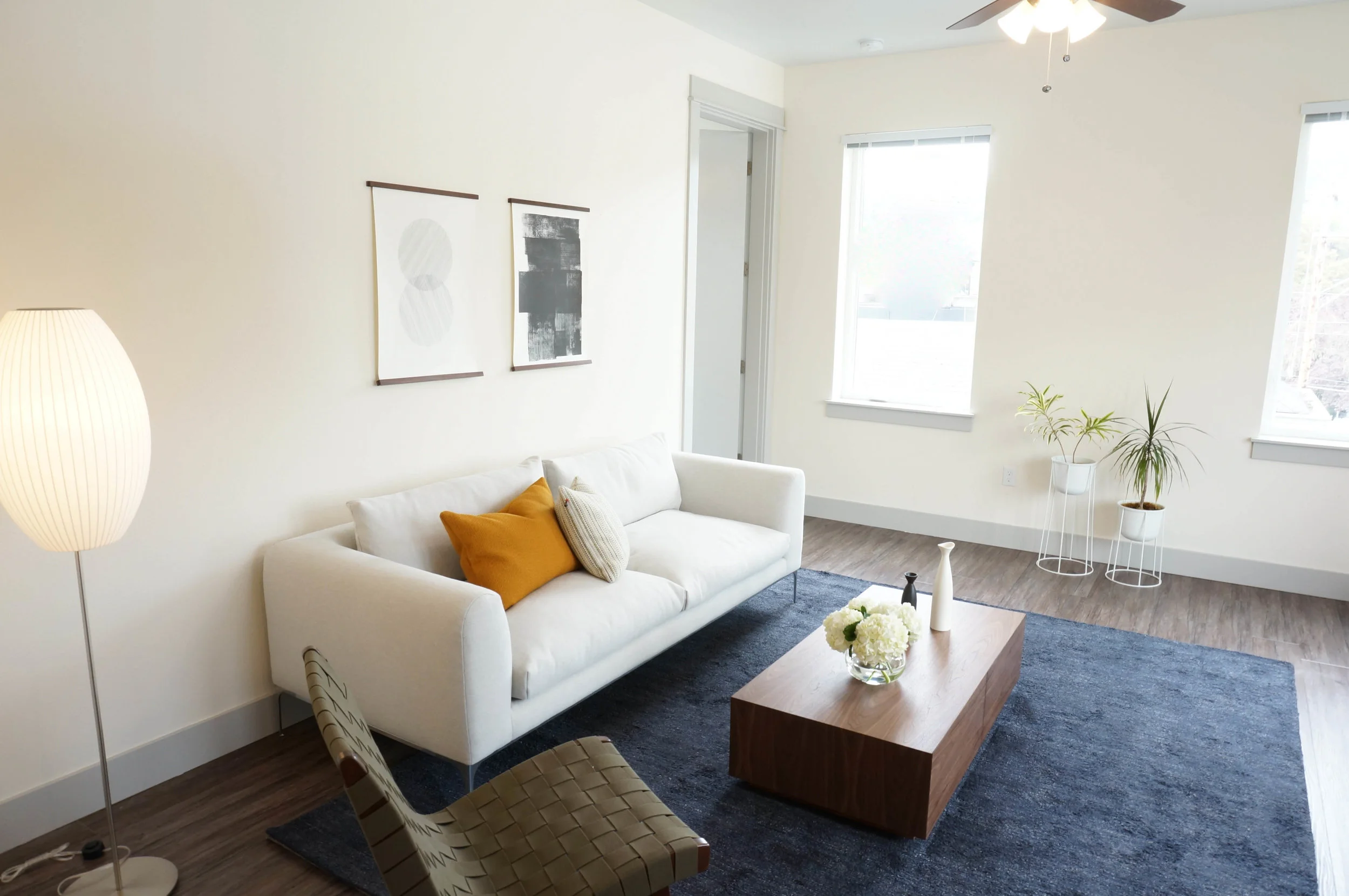 Everett - One Bedroom Living Room