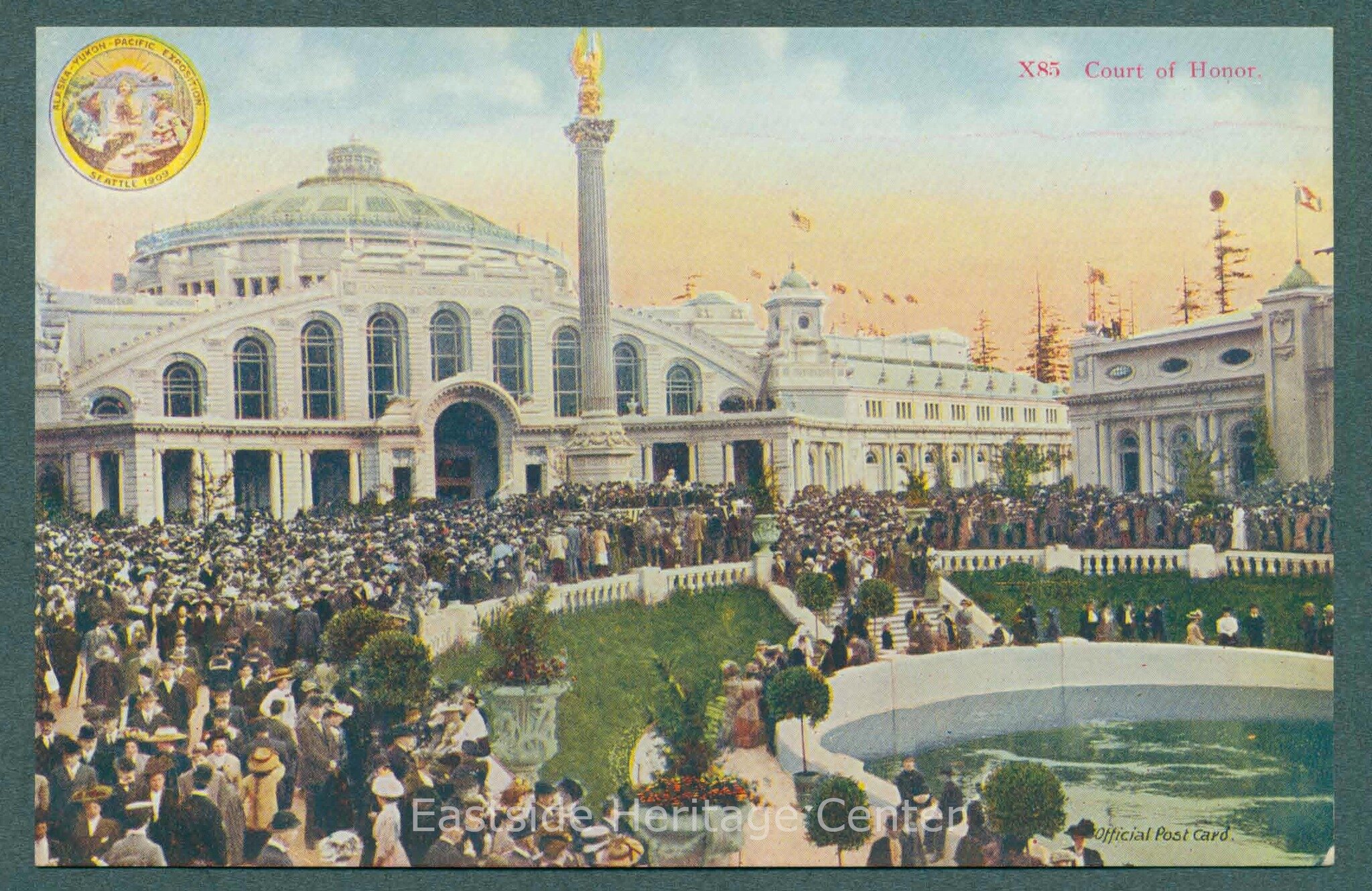 Join us today for a free lecture about the Alaska Yukon Pacific Exposition!

📍Bellevue Library 1PM

Image: (2009.003.047) Alaska Yukon Pacific Exposition Postcard, Court of Honor, 1909.