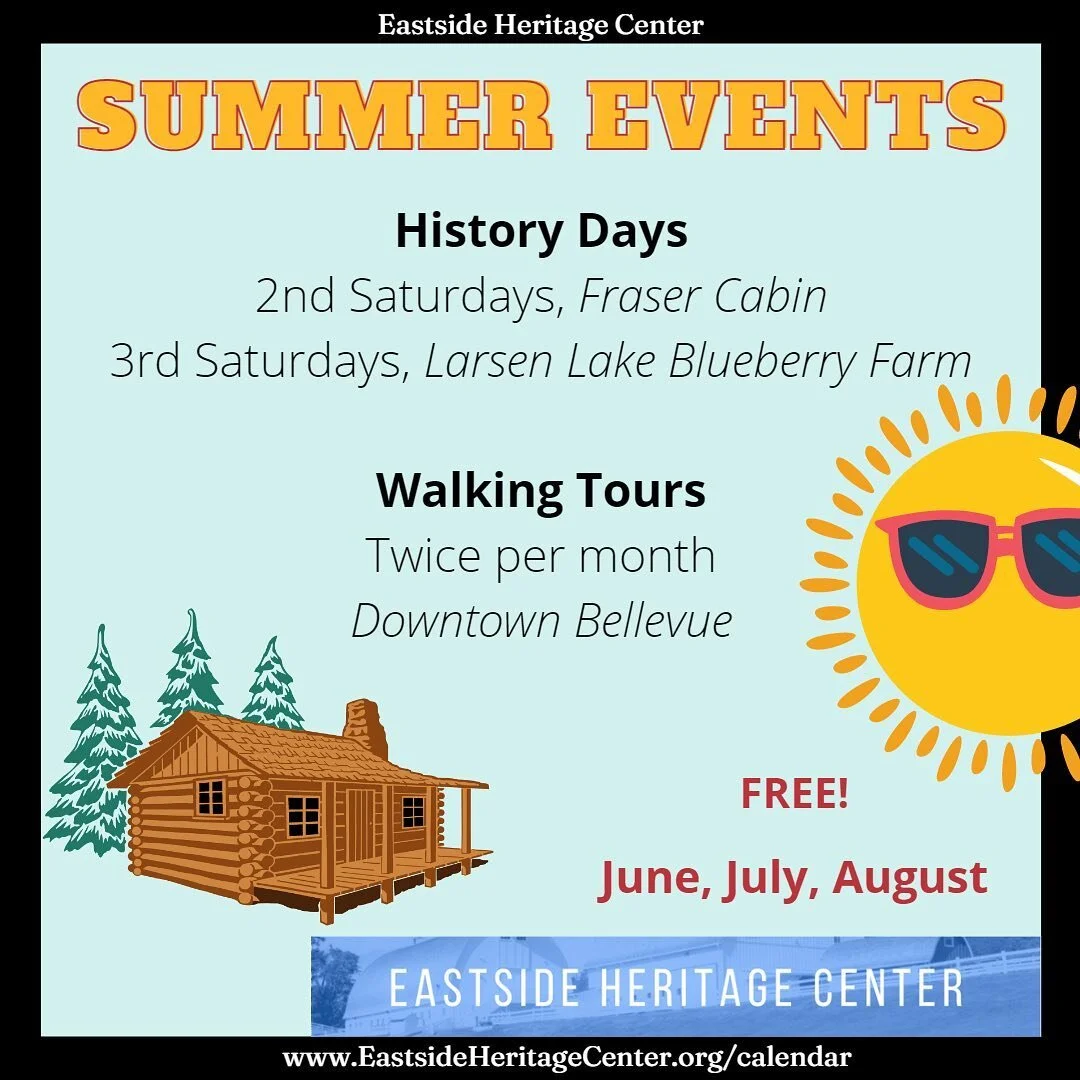 Summer is right around the corner. Our summer events calendar is live! Click the link in our bio to see the full slate. 

This summer (June, July and August) please join us for what will surely be fun-filled events, including History Days at Fraser C