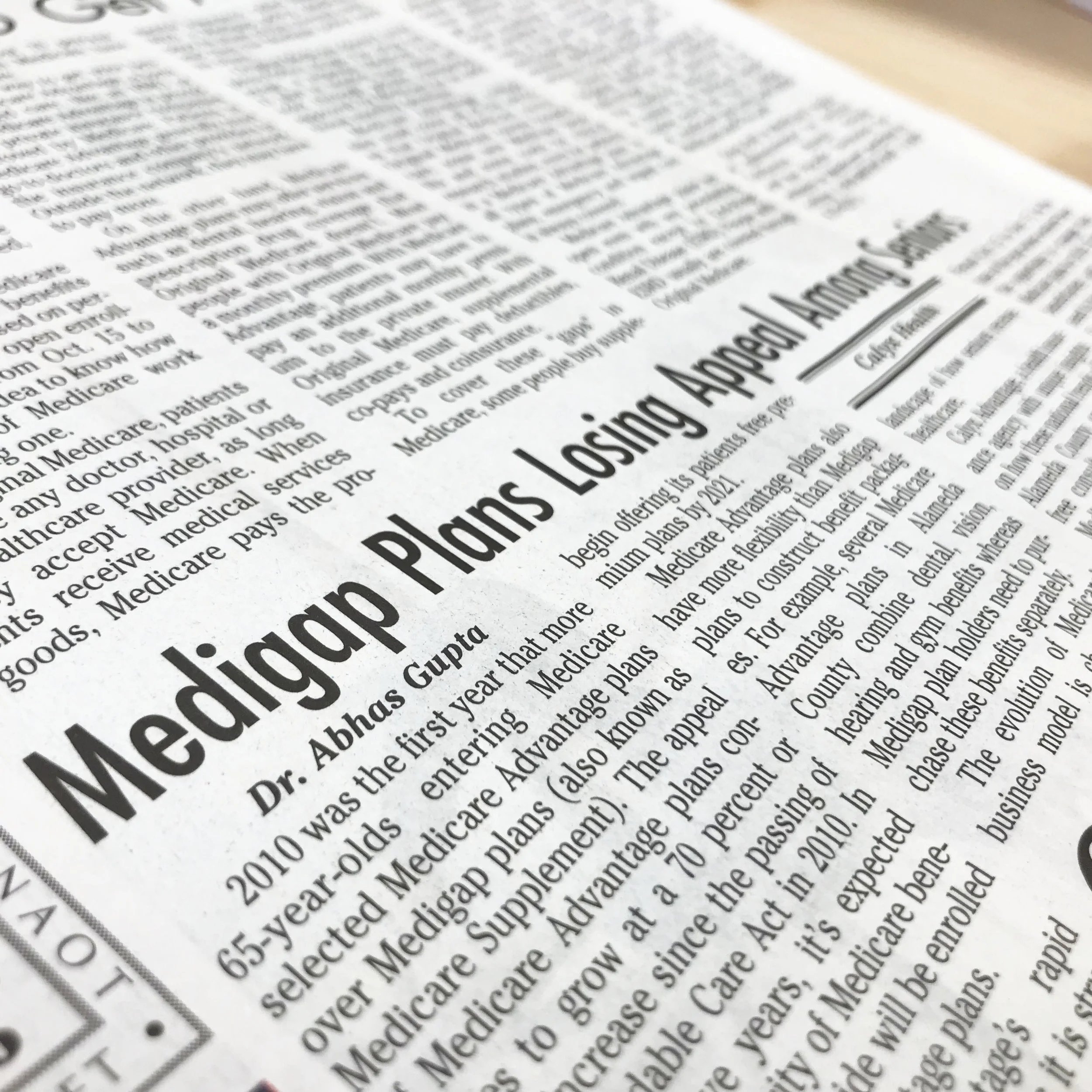 Medigap Plans Losing Appeal Among Seniors