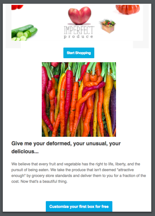   Subject line: Pretty Hurts  