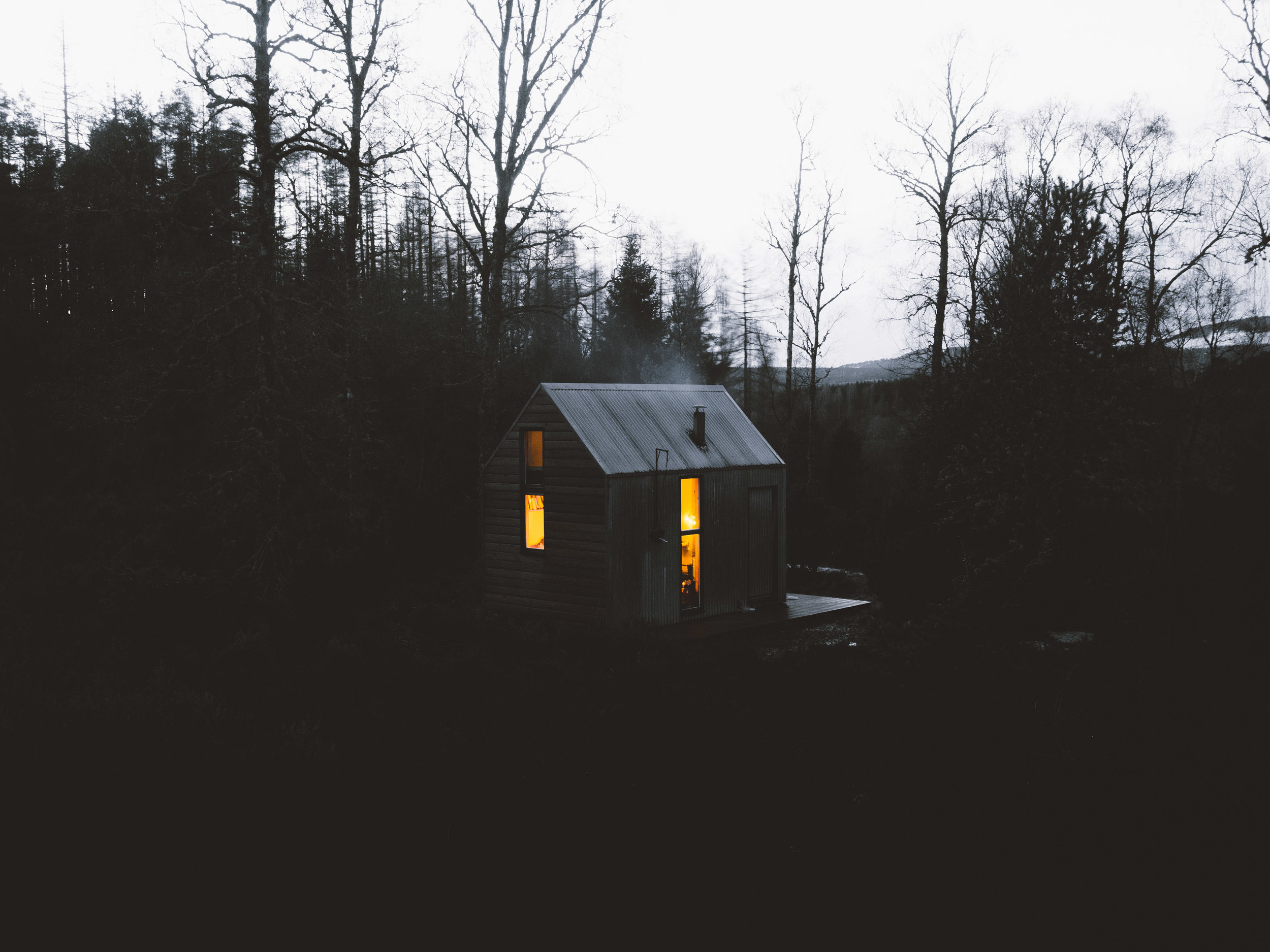 The spark of light in the dark