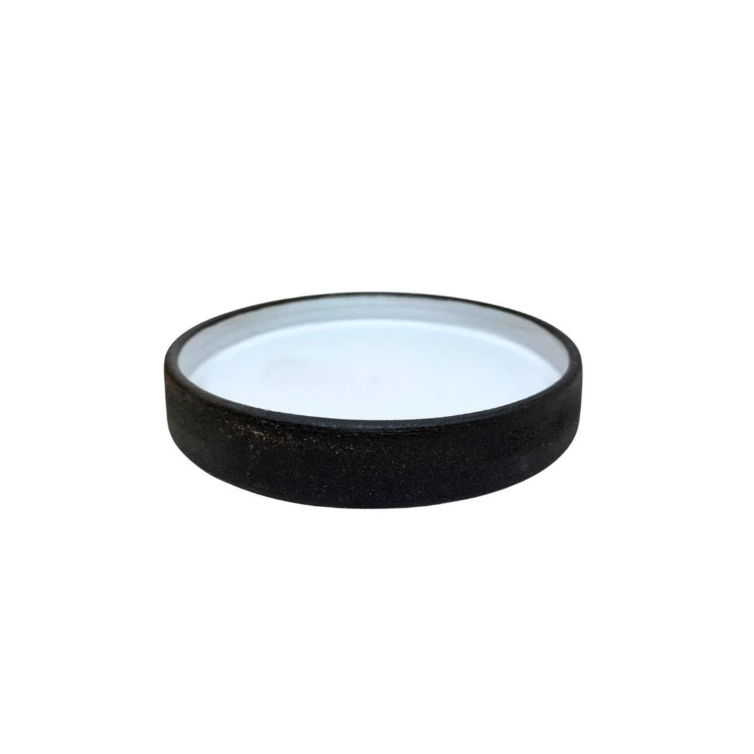 Charcoal High Salad Plate SALE