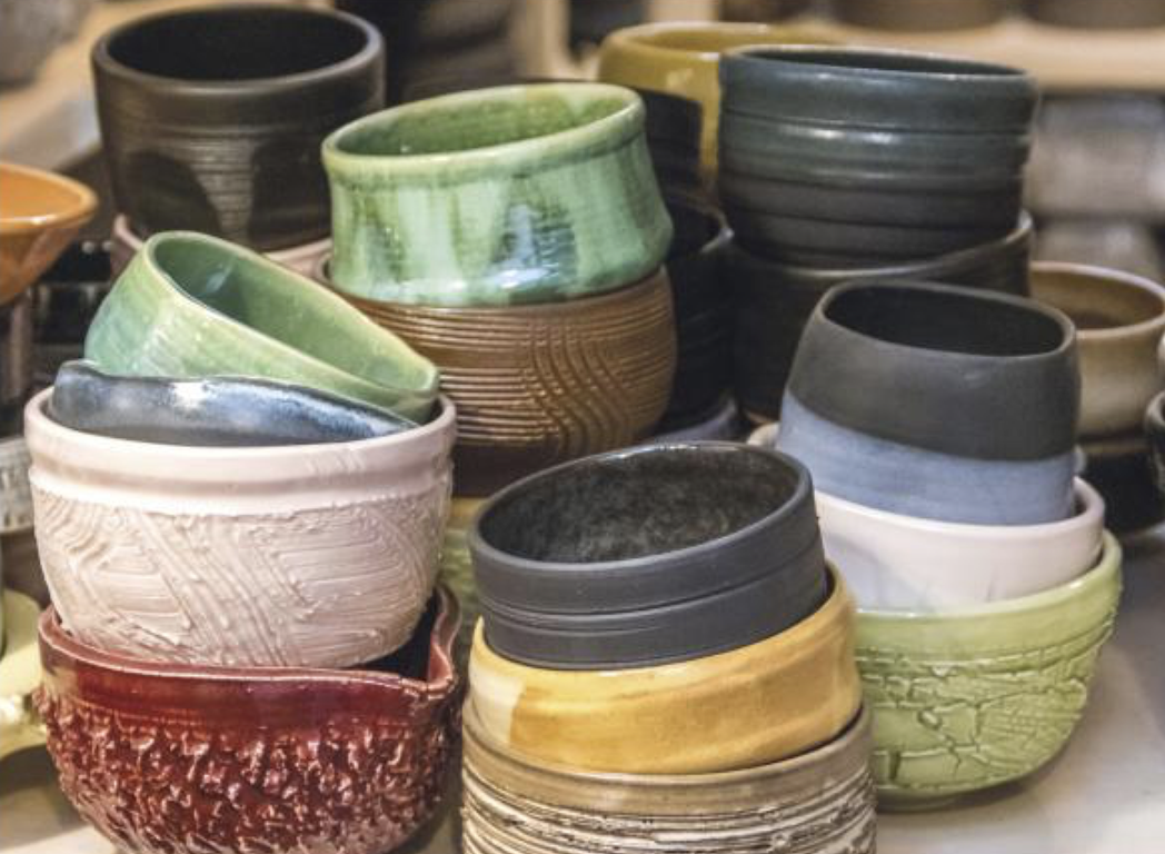 Ceramic Vessels by Match Stoneware. Located at the Match Stoneware Studio in Culver City, CA.
