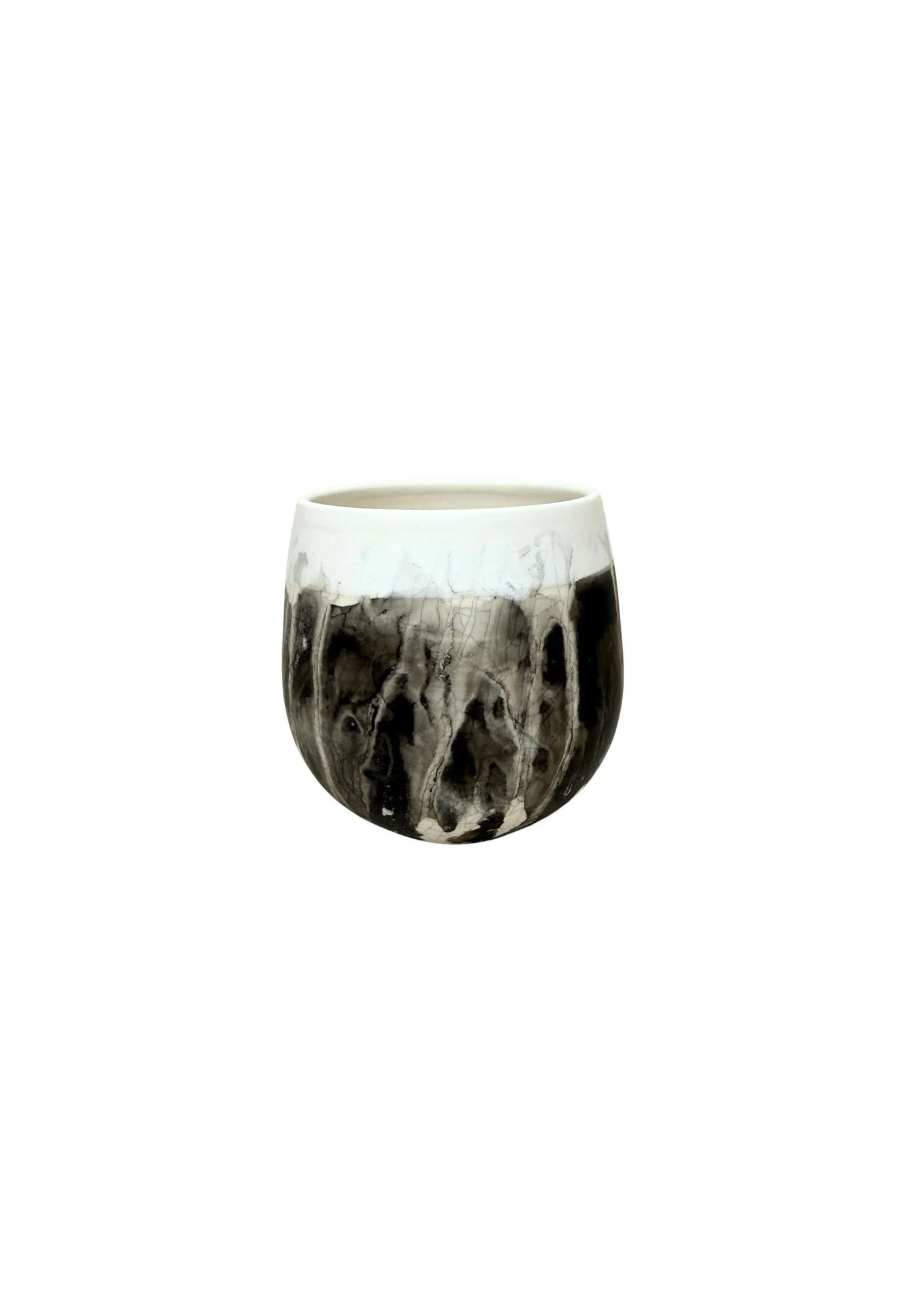 Smokey Stone Crackle Tumbler