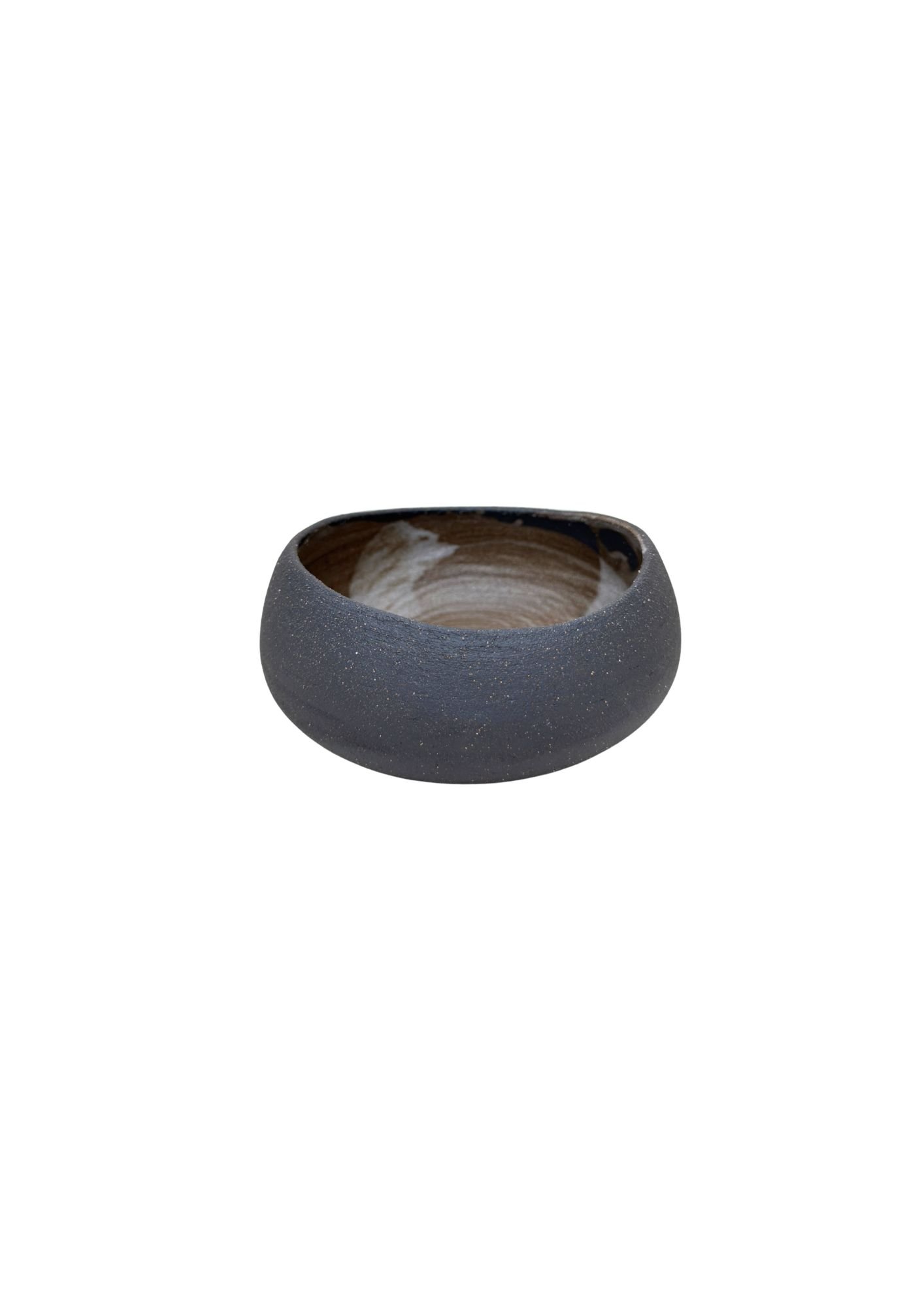 Charcoal Brush Primitive Bowl SALE