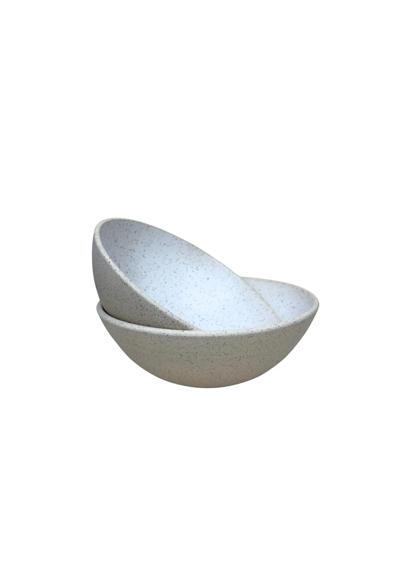 White Iron Stoneware Bowl SALE