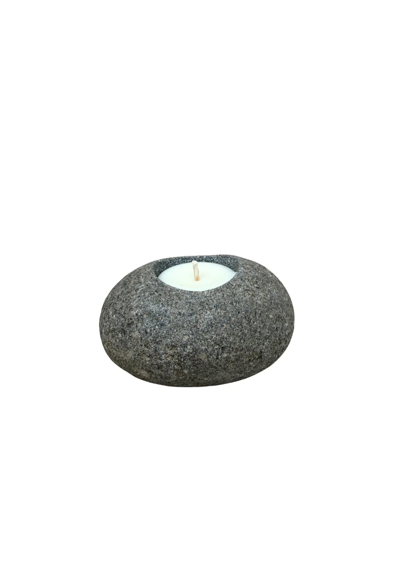 Natural Stone Candle #101