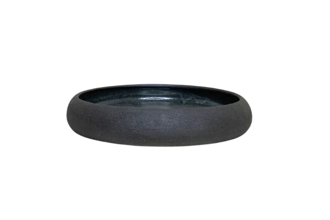 Universe Blue Large Curve Serving Plate