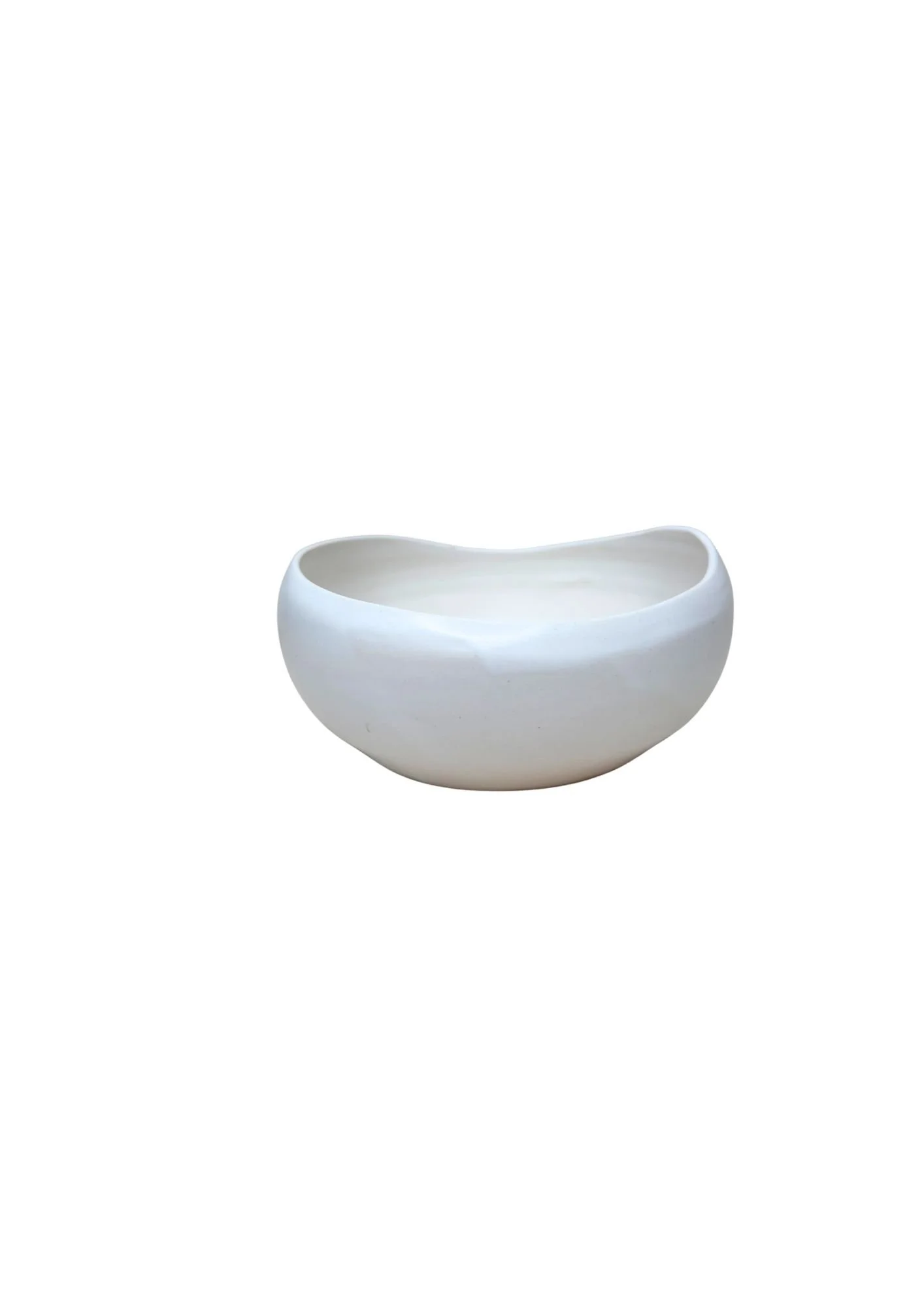 White Primitive Bowl SALE