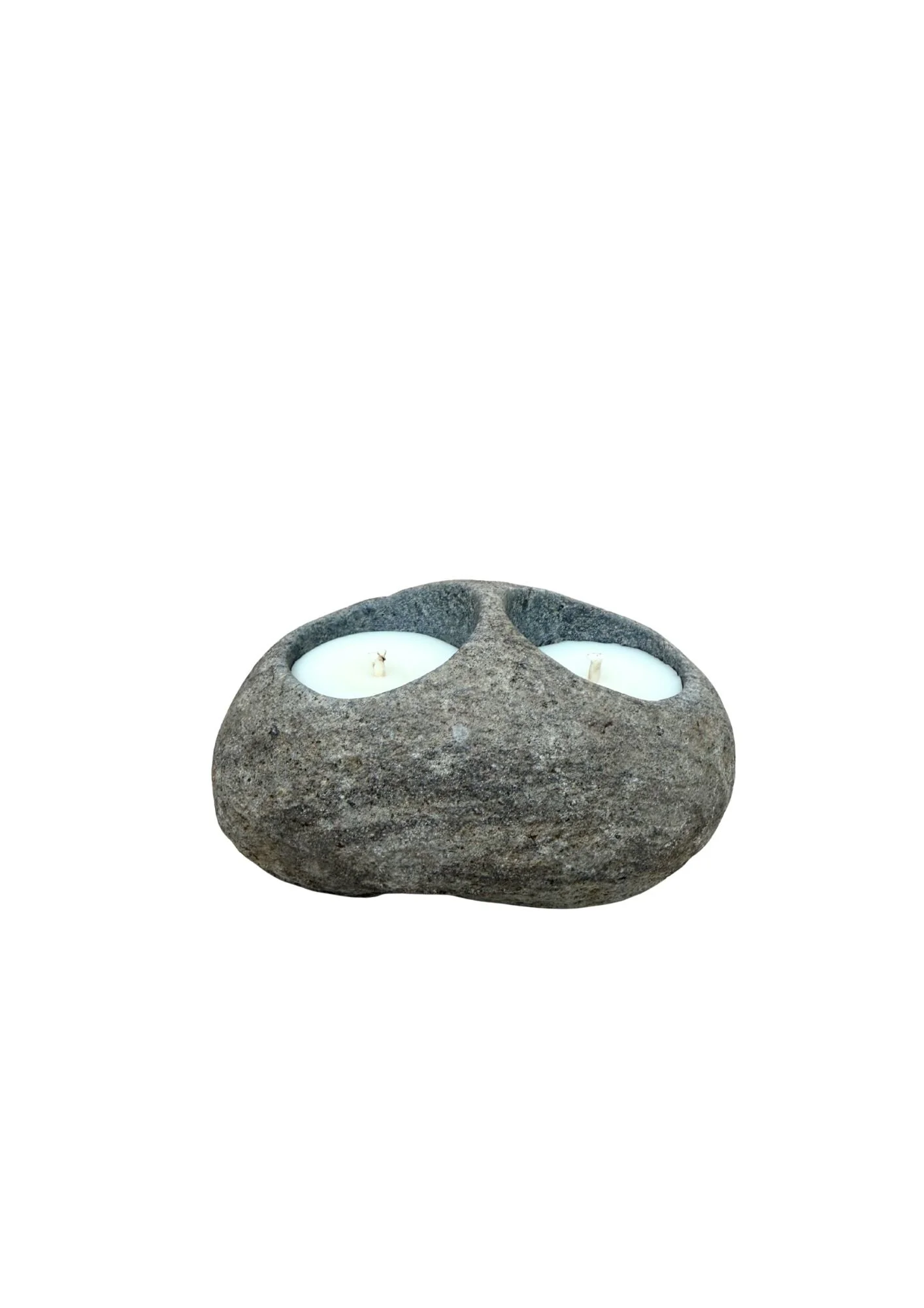 Natural Stone Candle #103