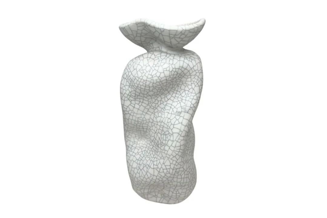 Stone Crackle Vase