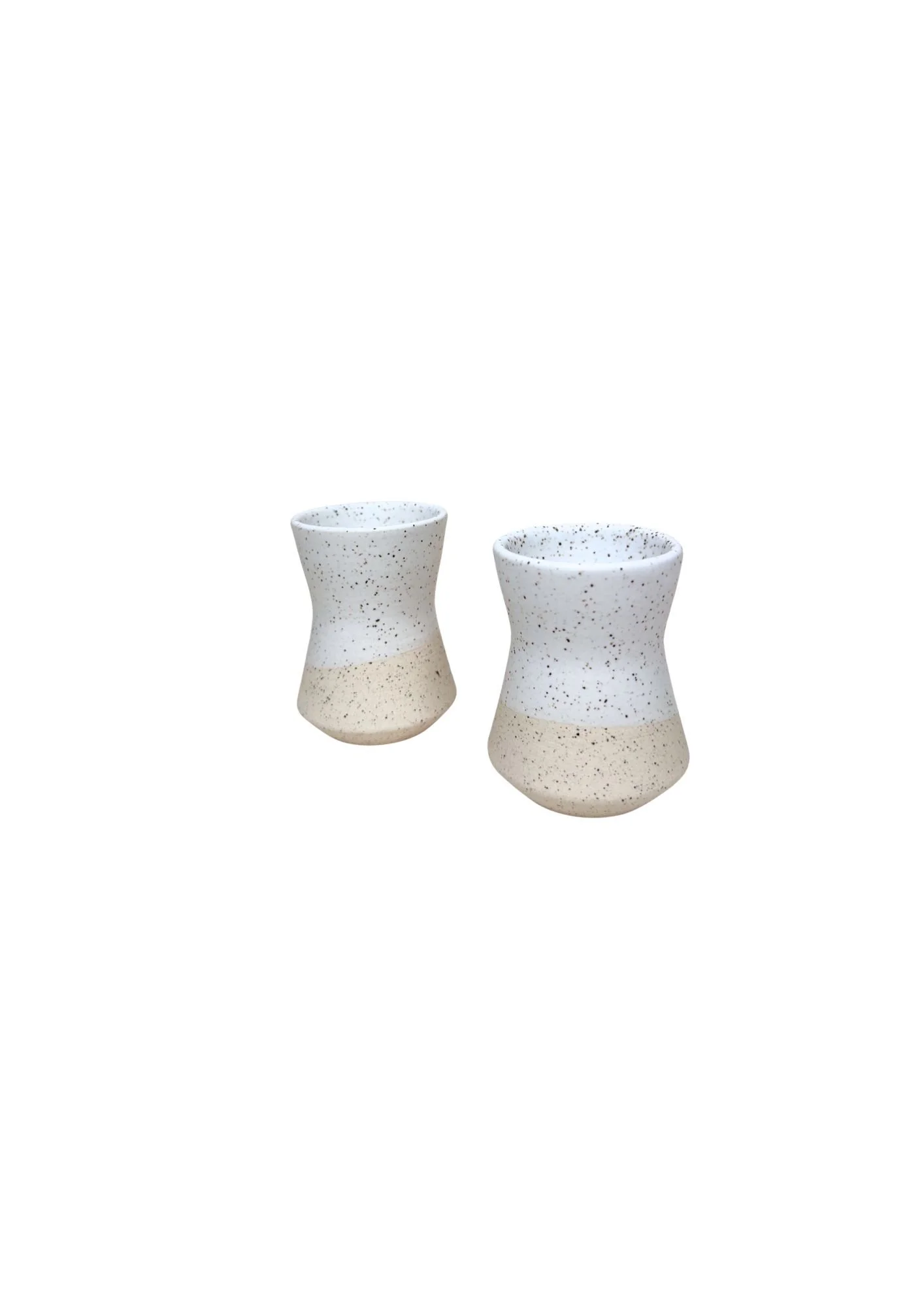 White Iron Stoneware Cup SALE