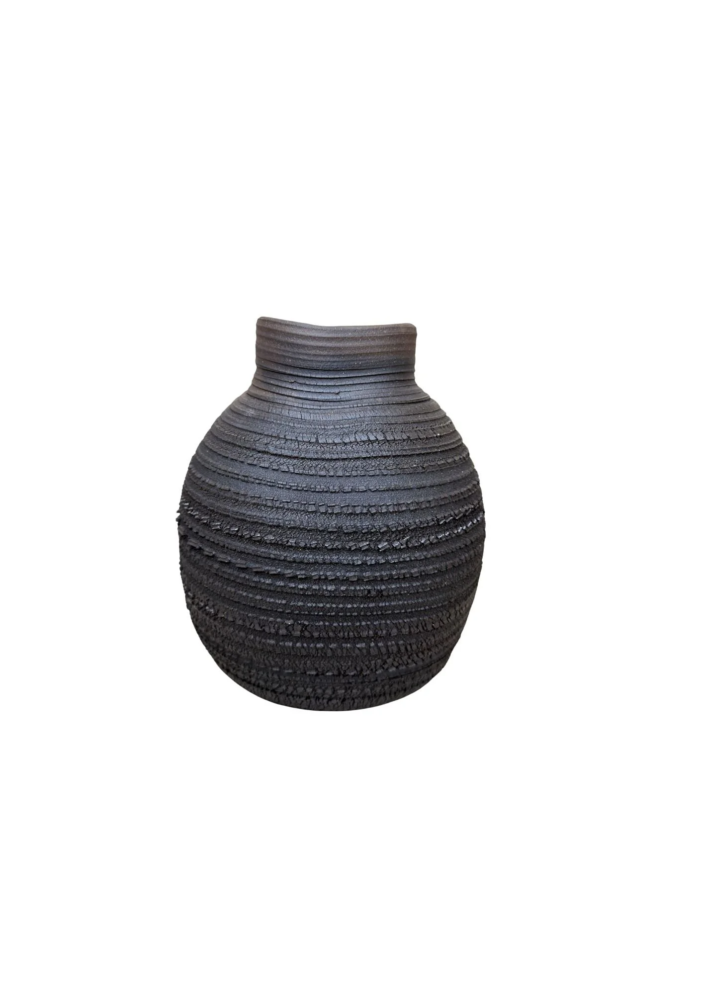 Charcoal Vase #304