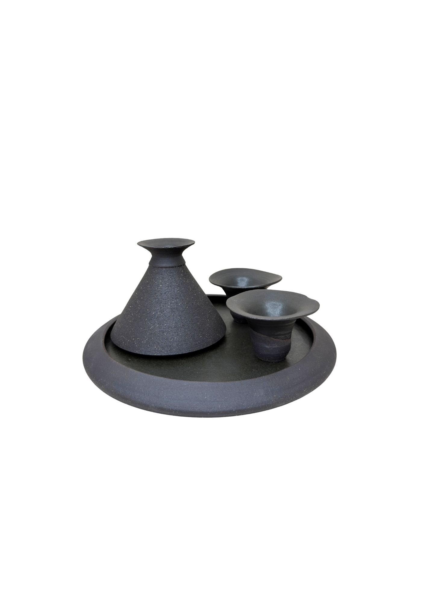 Charcoal Sake Set