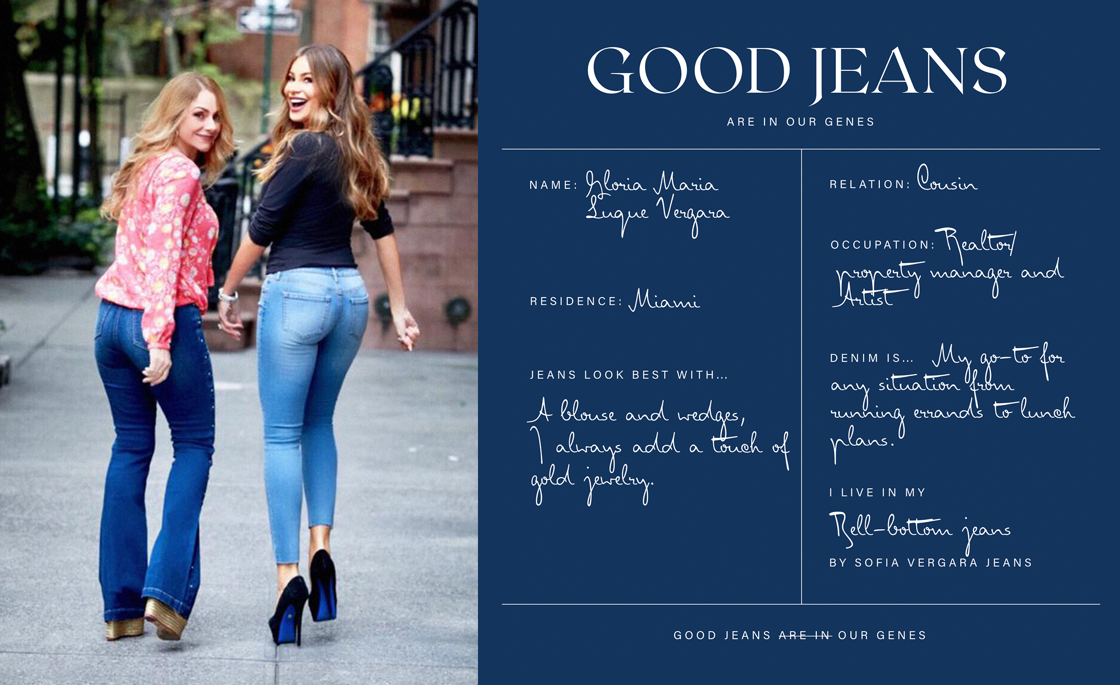 Sofia Vergara Jeans in Sofia Vergara Denim 