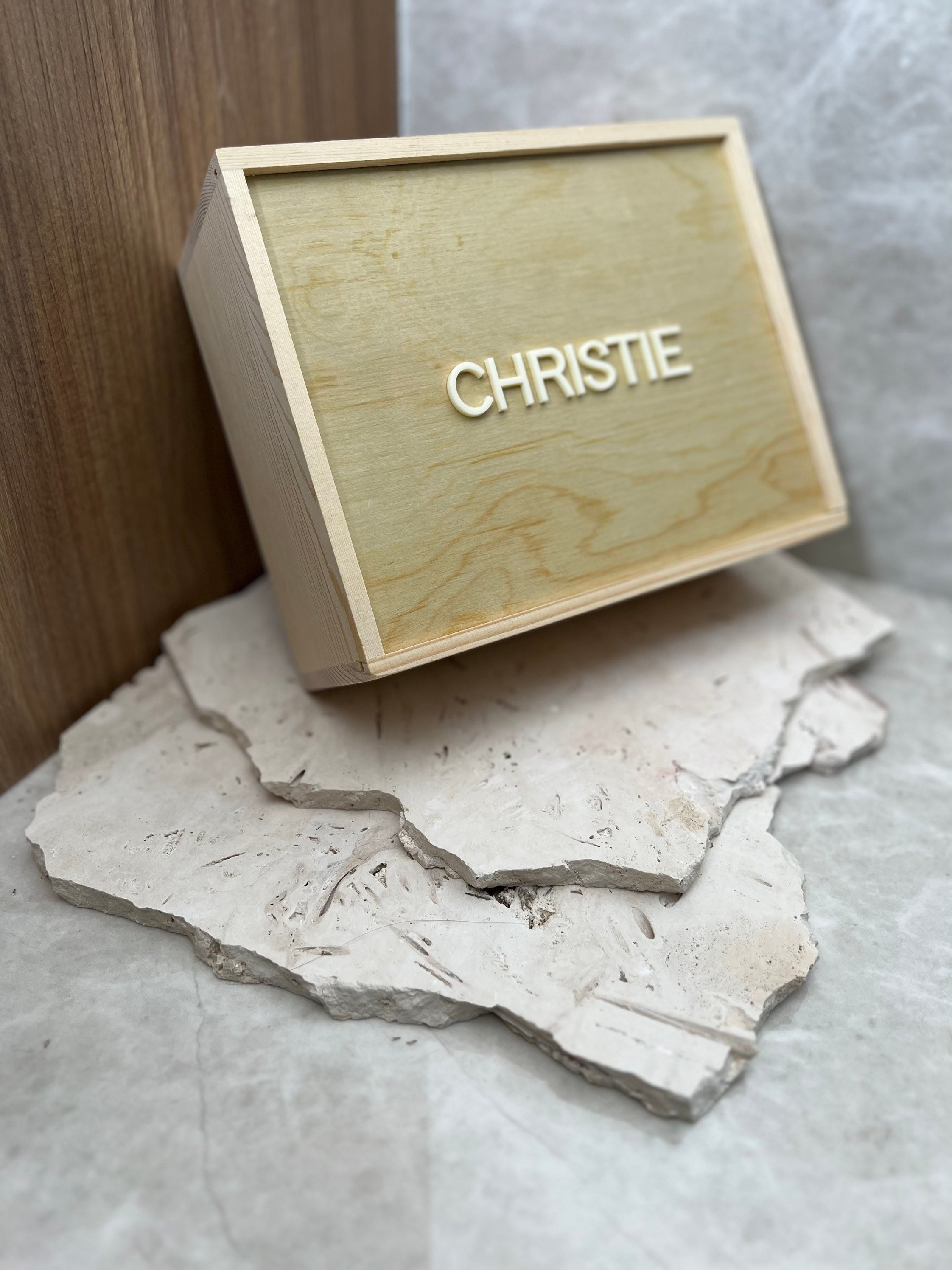 Keepsake Box | Slide on Box | Proposal Box | Baby Box