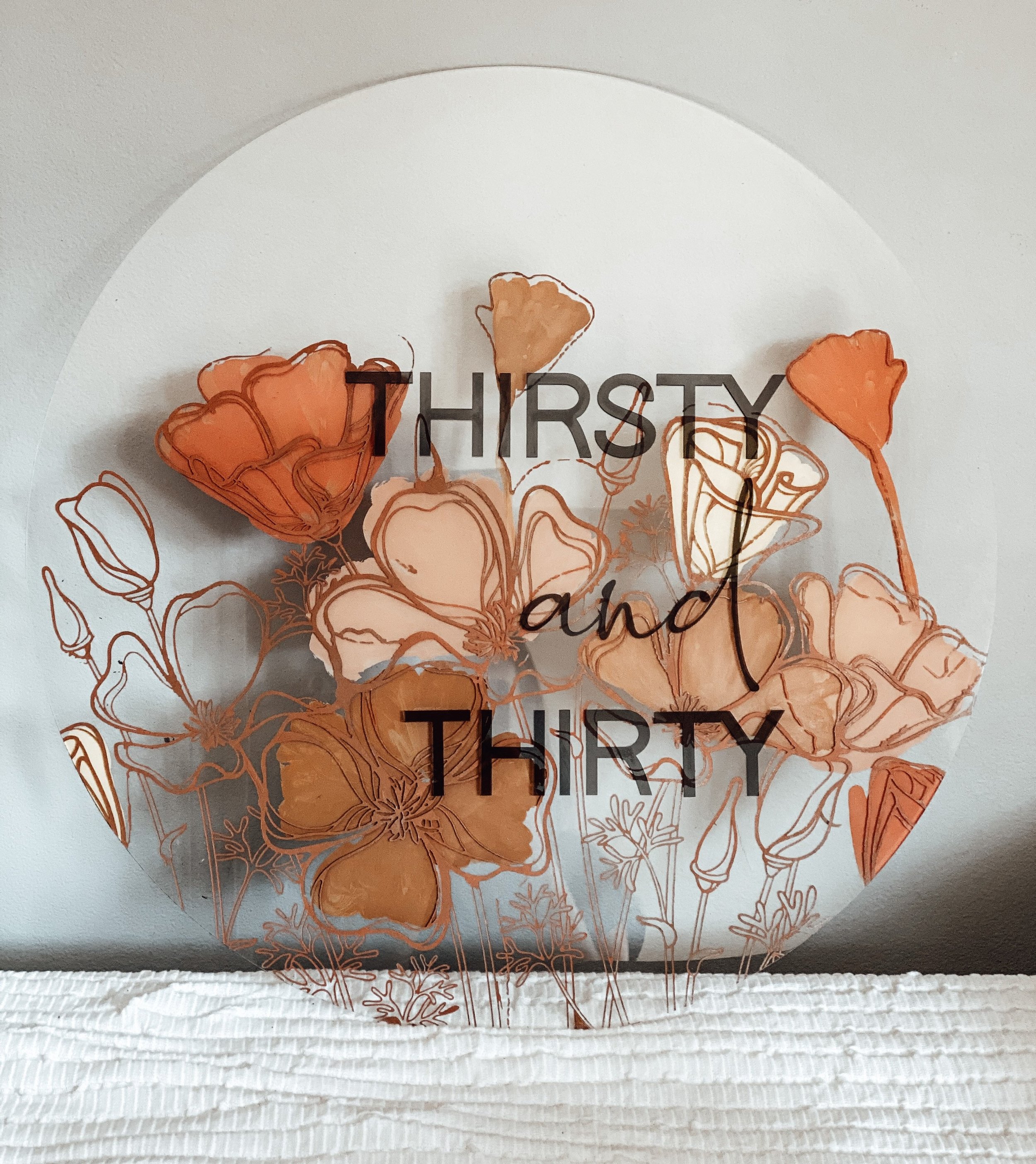 Custom name signs | 3D rounds | Nursery | Birthday