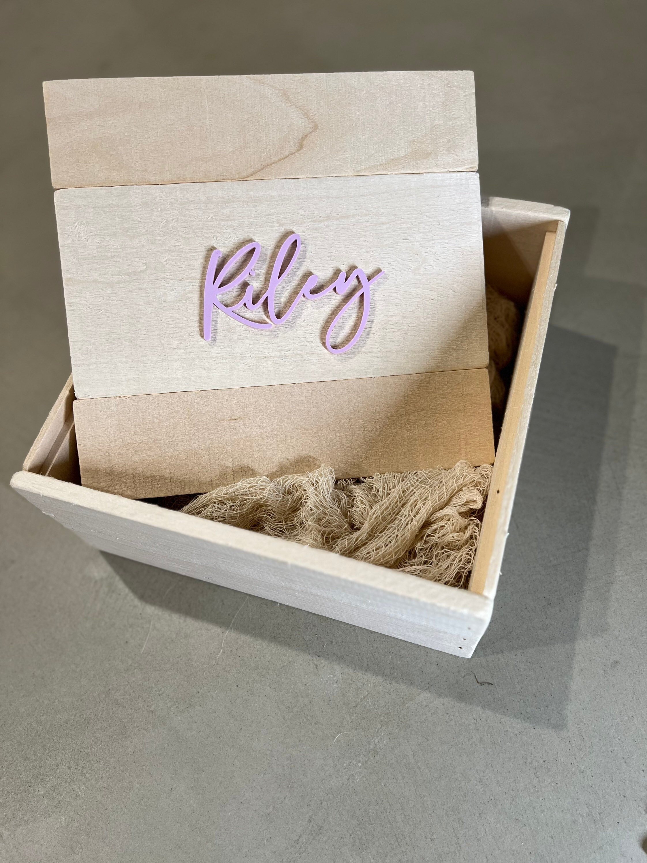 Personalized Keepsake Box | Memory Box| Bridal Shower Gift | Proposal Box