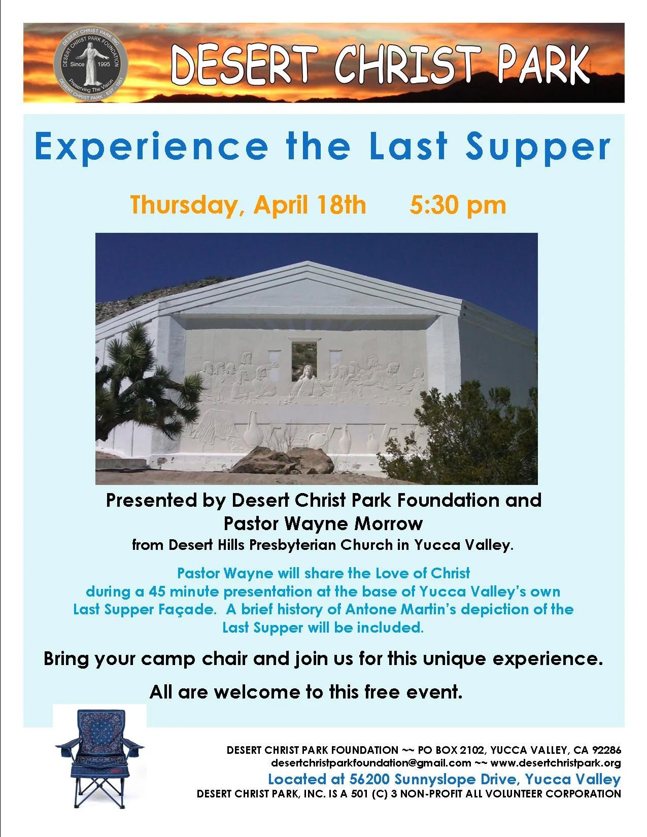 Experience the Last Supper