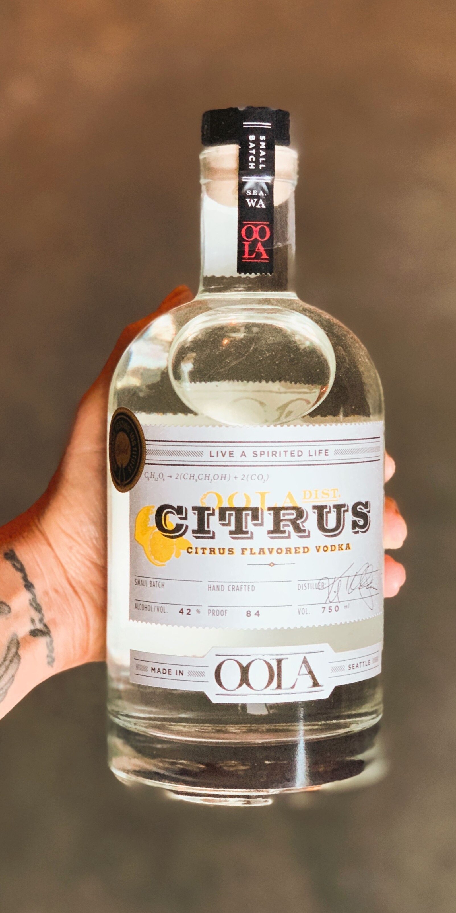 OOLA Citrus Vodka