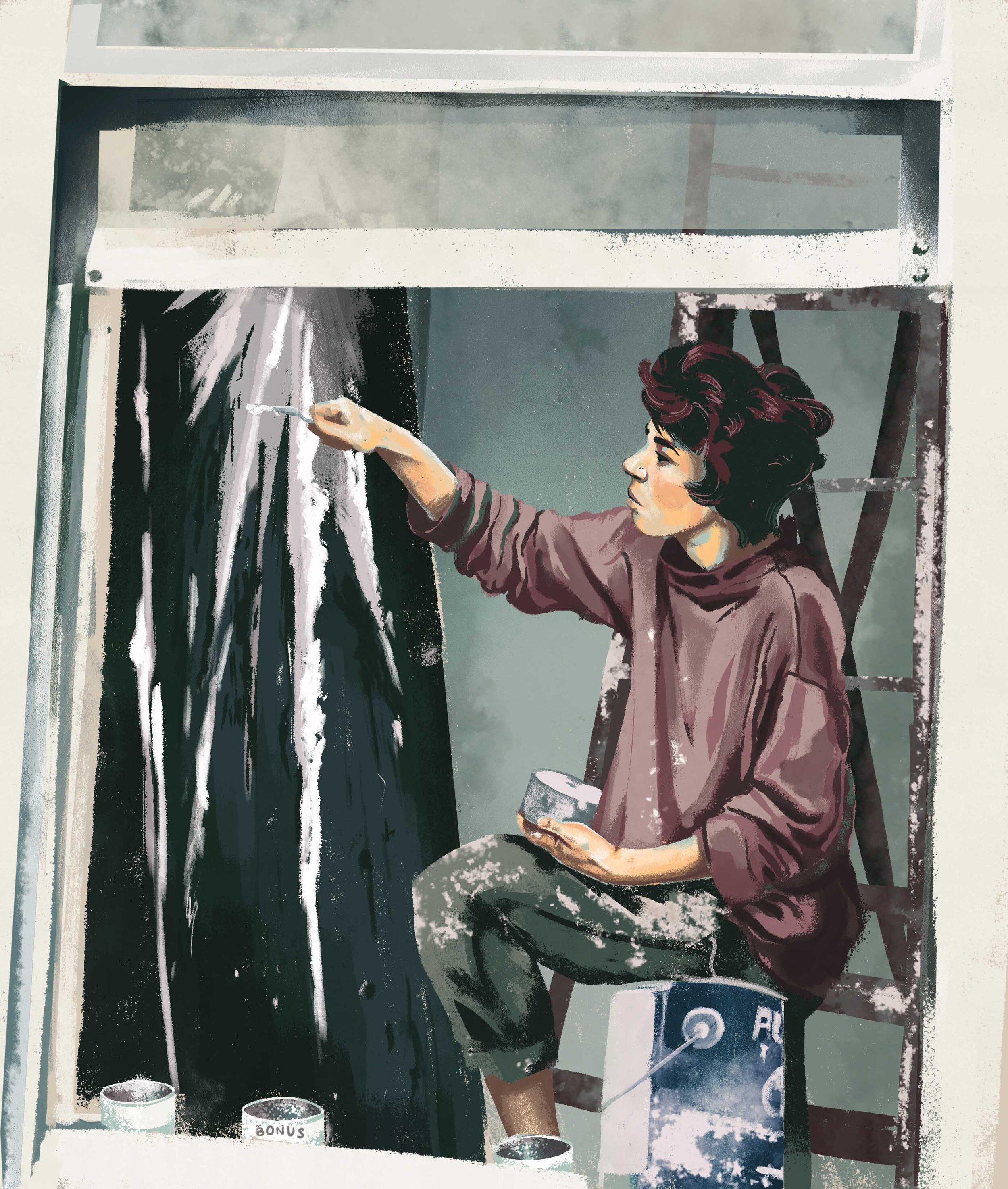 Jay Defeo Paints The Rose
