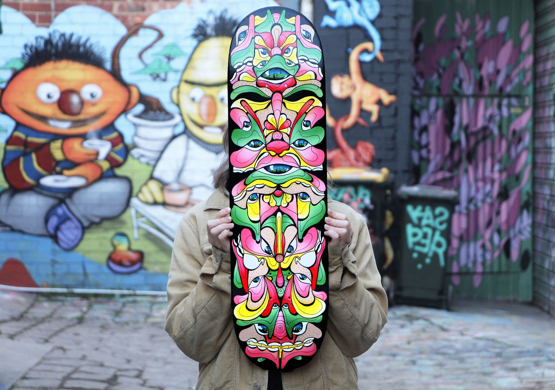 Skateboard Art — KASPER