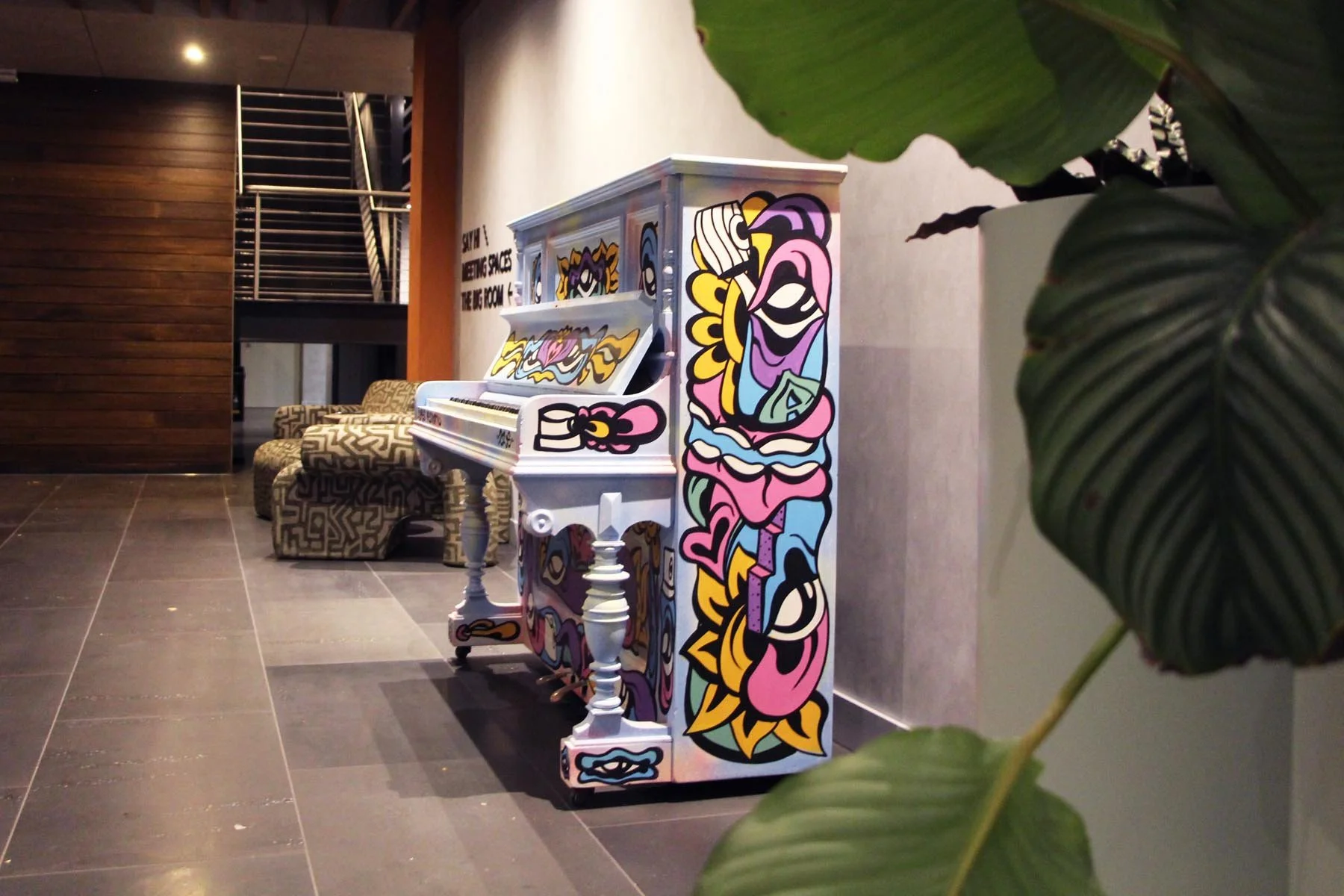 LYF Hotel Melbourne Live painting