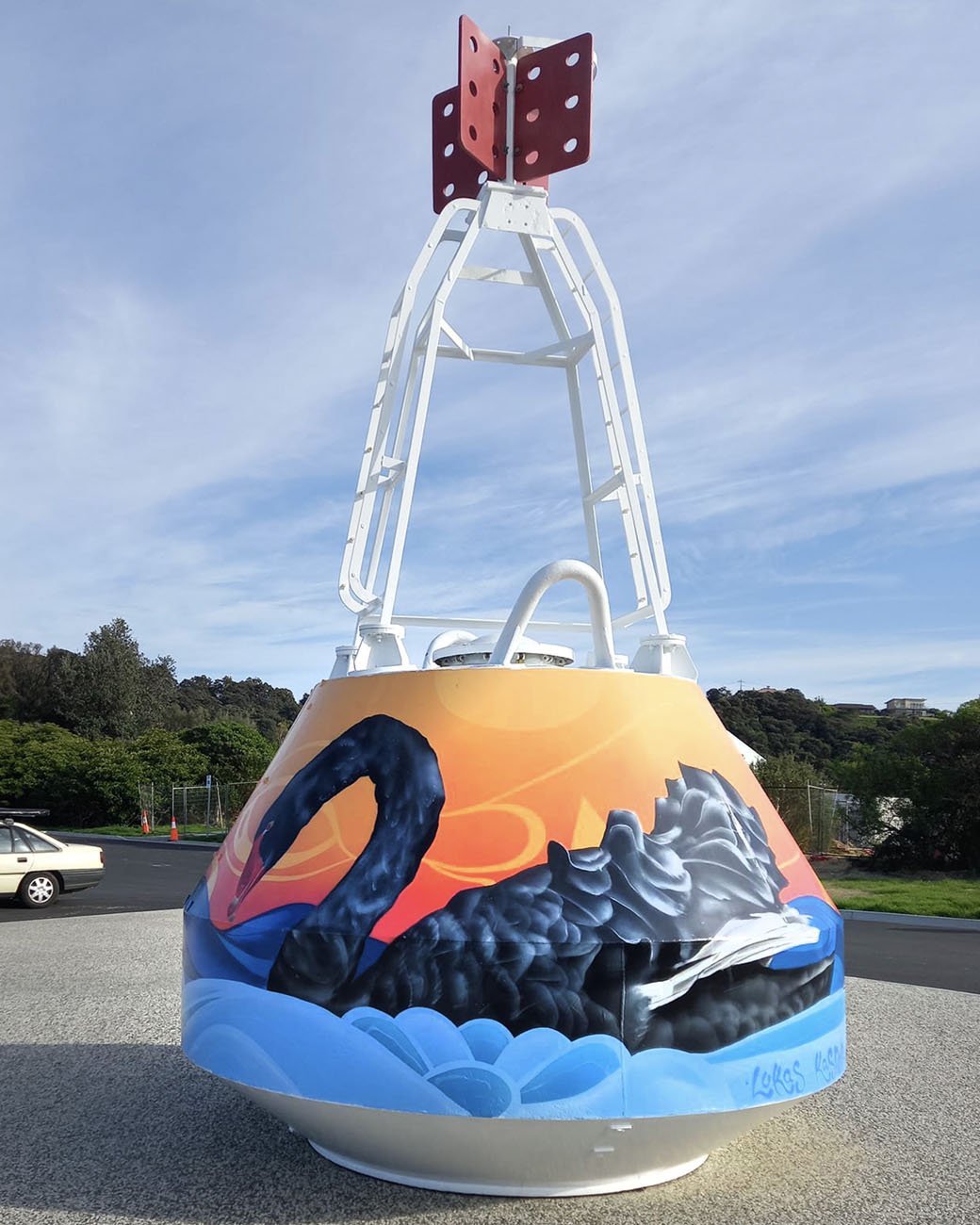 Buoy Mural in East Gippsland