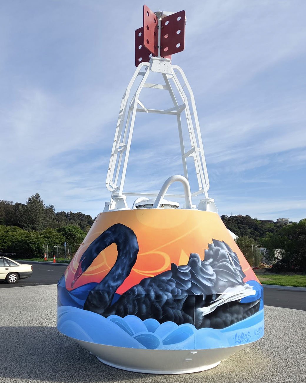 Buoy Mural in East Gippsland