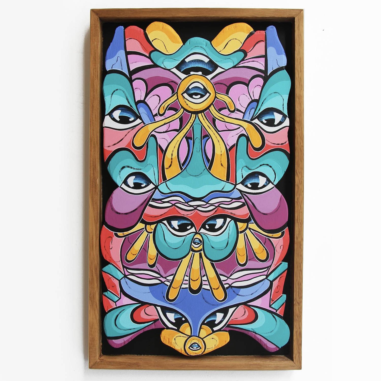 Melbourne Artist Lukas Kasper Unique Framed Artworks